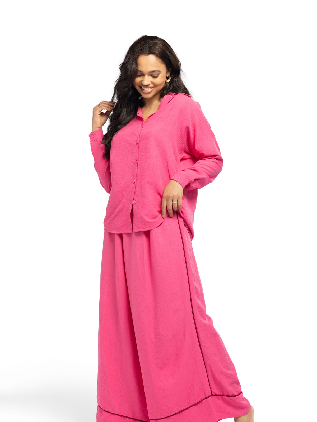 بيجامة نسائية - قطعتين (M-2XL)