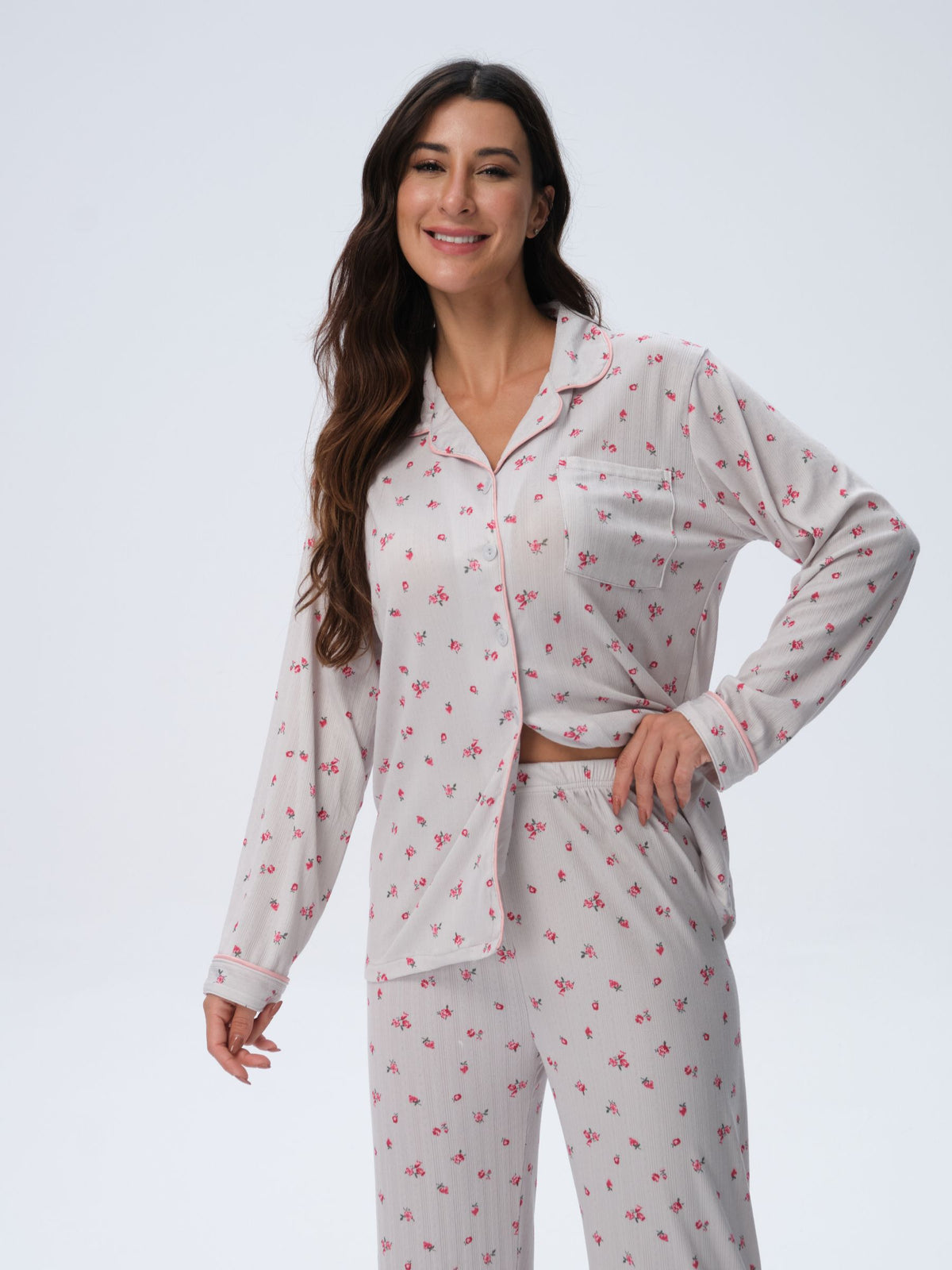 بيجامة نسائية - قطعتين (3XL-6XL)