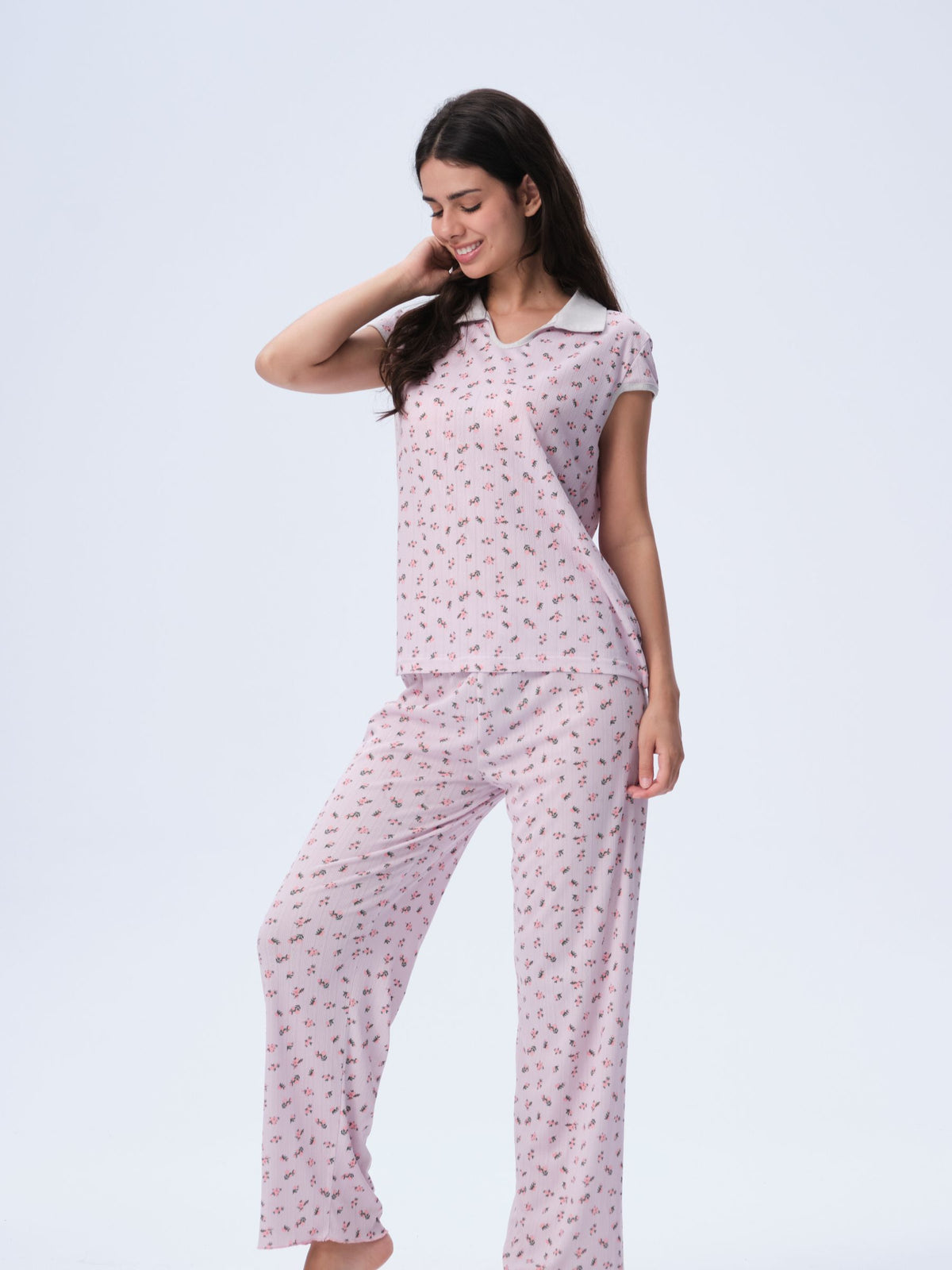 بيجامة نسائية - قطعتين (3XL-6XL)