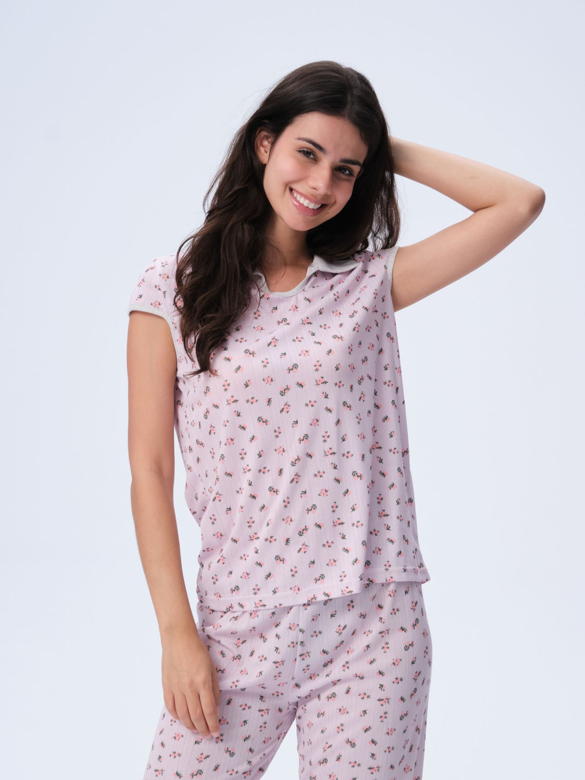 بيجامة نسائية - قطعتين (3XL-6XL)