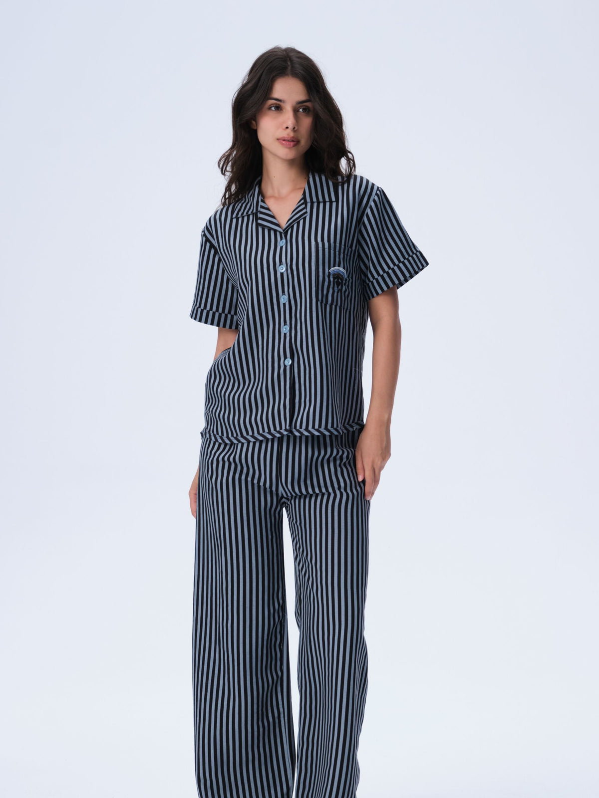 بيجامة نسائية - قطعتين (3XL-6XL)