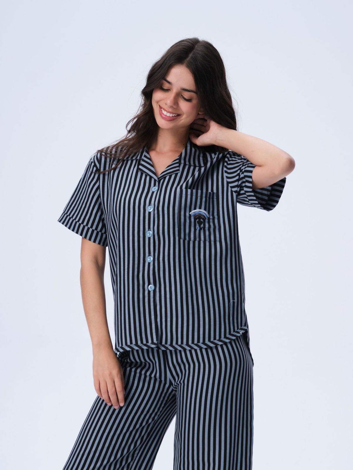 بيجامة نسائية - قطعتين (3XL-6XL)