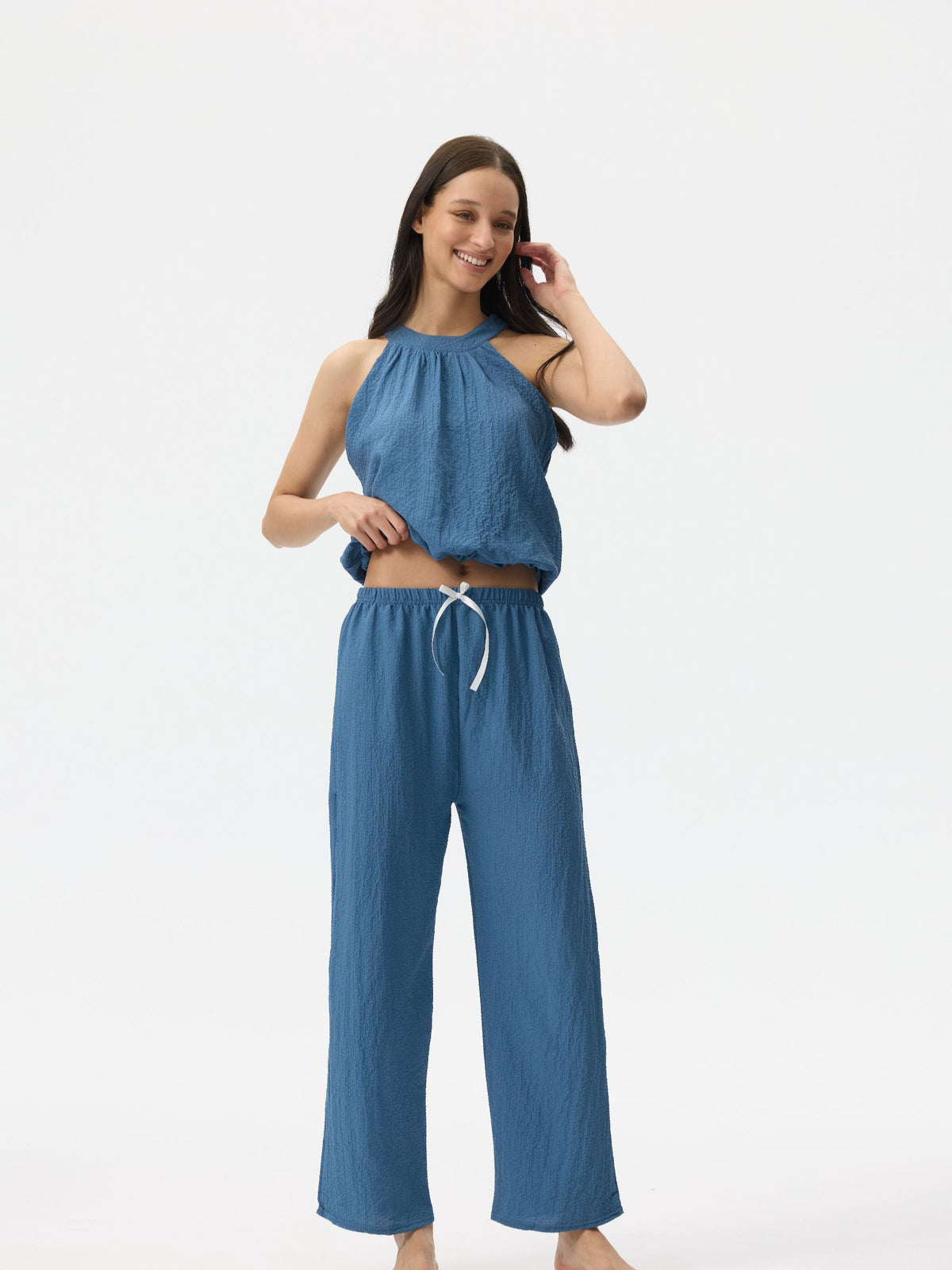 بيجامة نسائية - قطعتين (3XL-6XL)