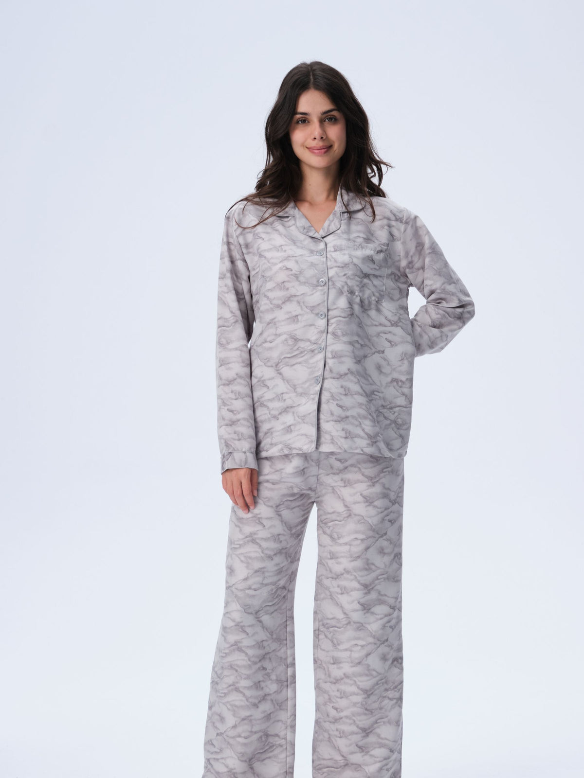 بيجامة نسائية - قطعتين (M-2XL)