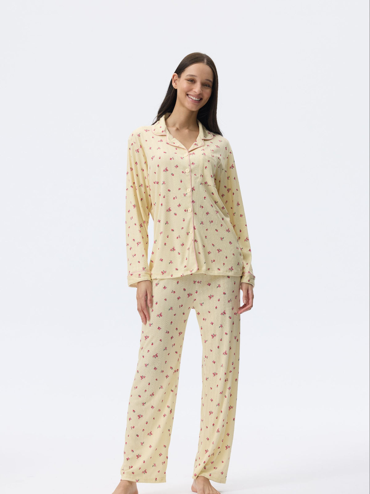 بيجامة نسائية - قطعتين (3XL-6XL)