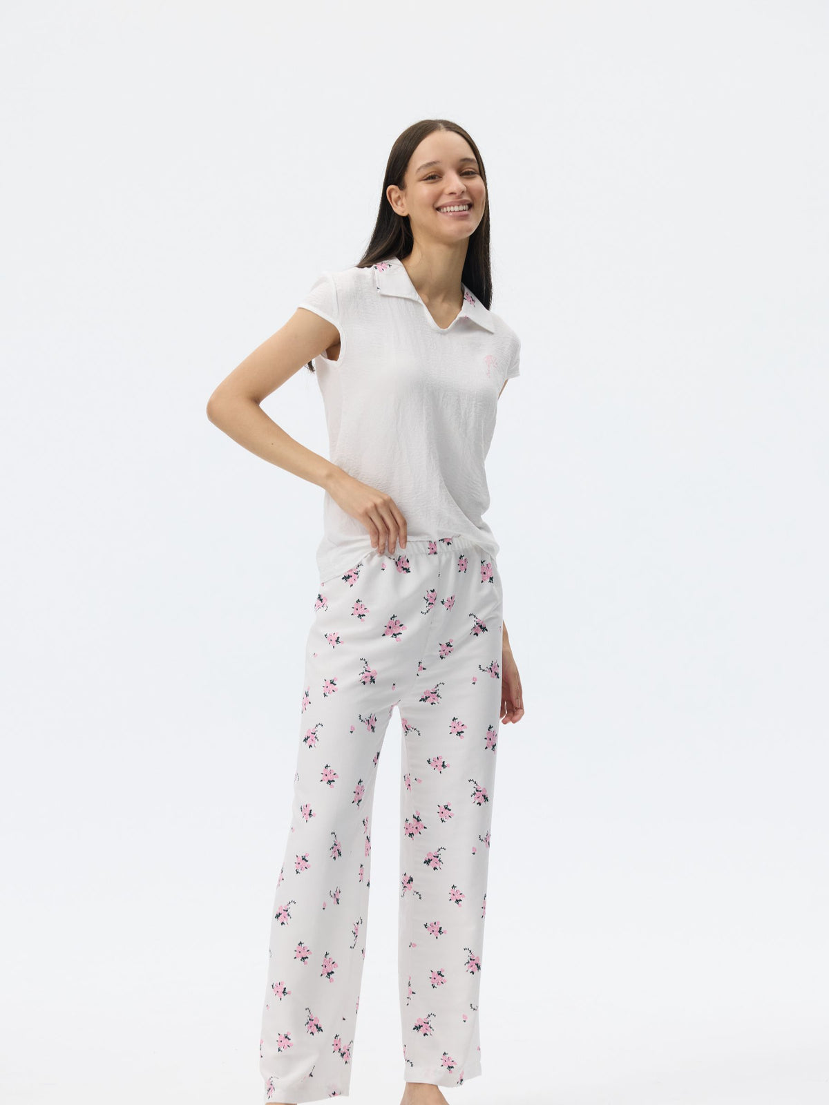 بيجامة نسائية - قطعتين (3XL-6XL)
