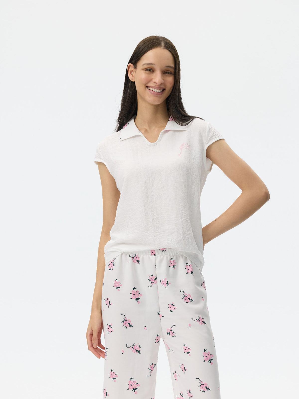 بيجامة نسائية - قطعتين (3XL-6XL)