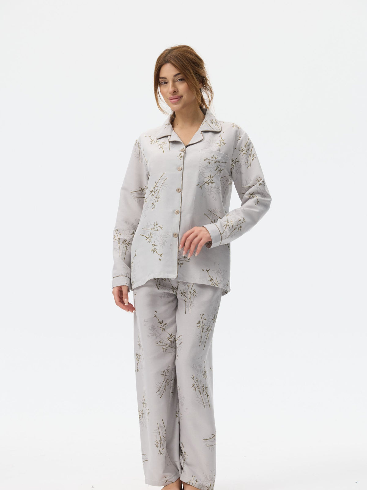 بيجامة نسائية - قطعتين (3XL-6XL)