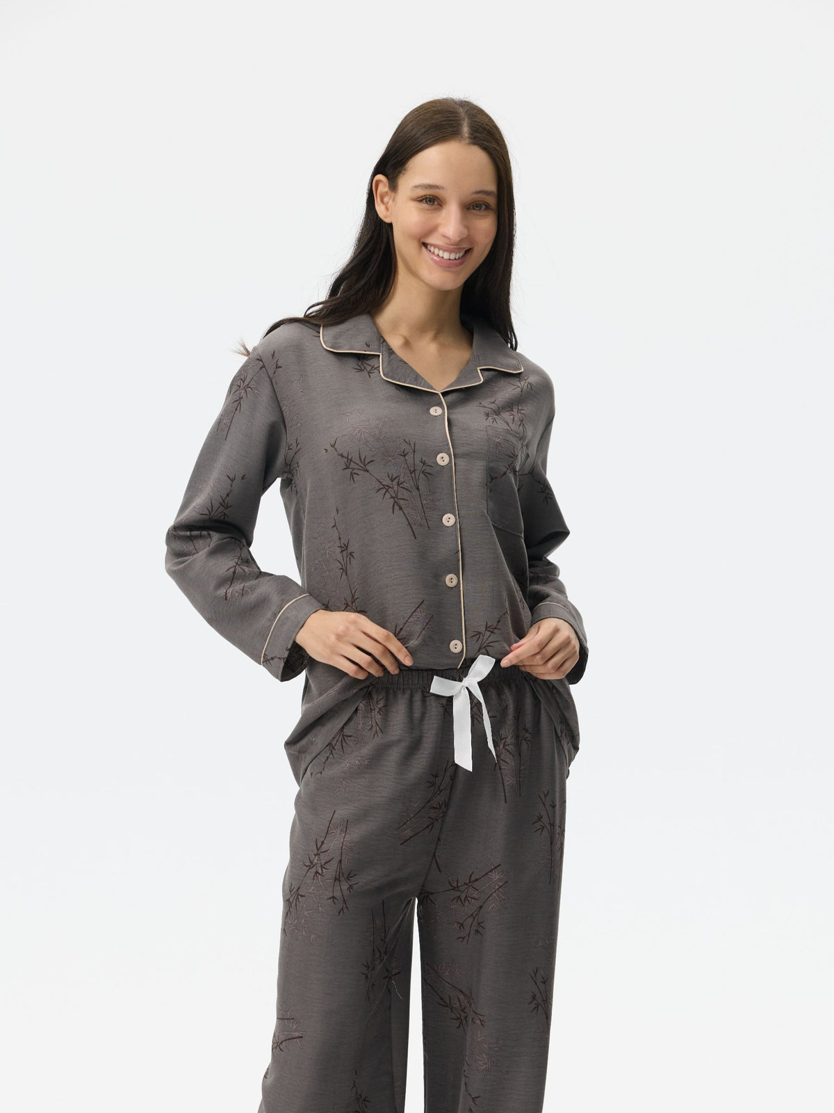 بيجامة نسائية - قطعتين (3XL-6XL)