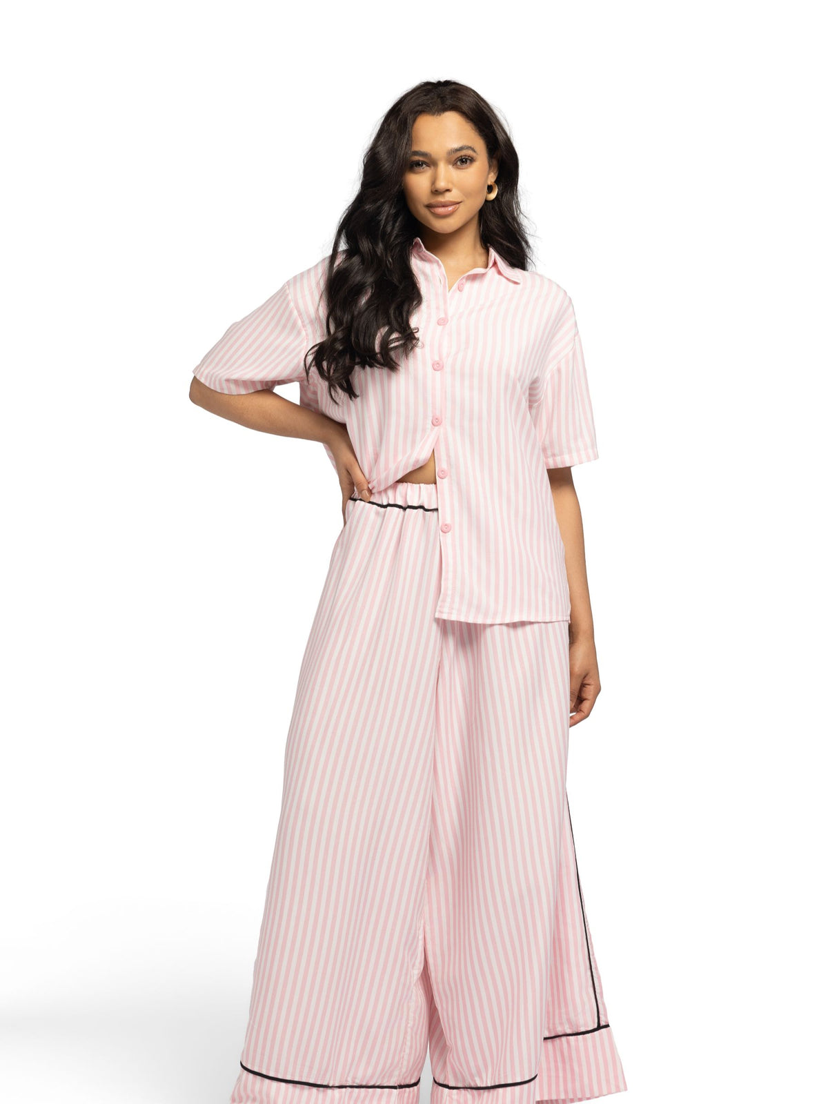 بيجامة نسائية - قطعتين (M-2XL)