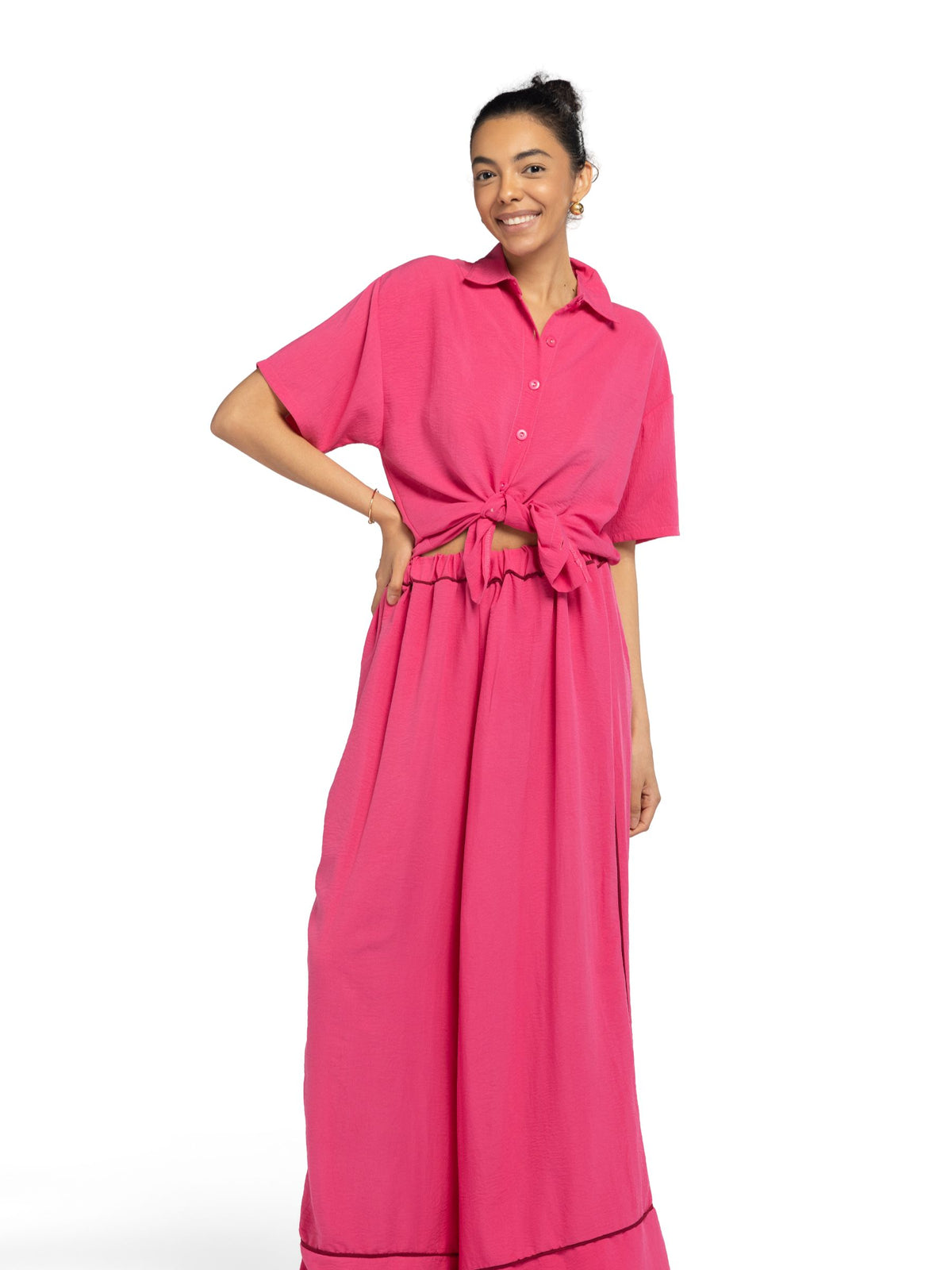 بيجامة نسائية - قطعتين (M-2XL)