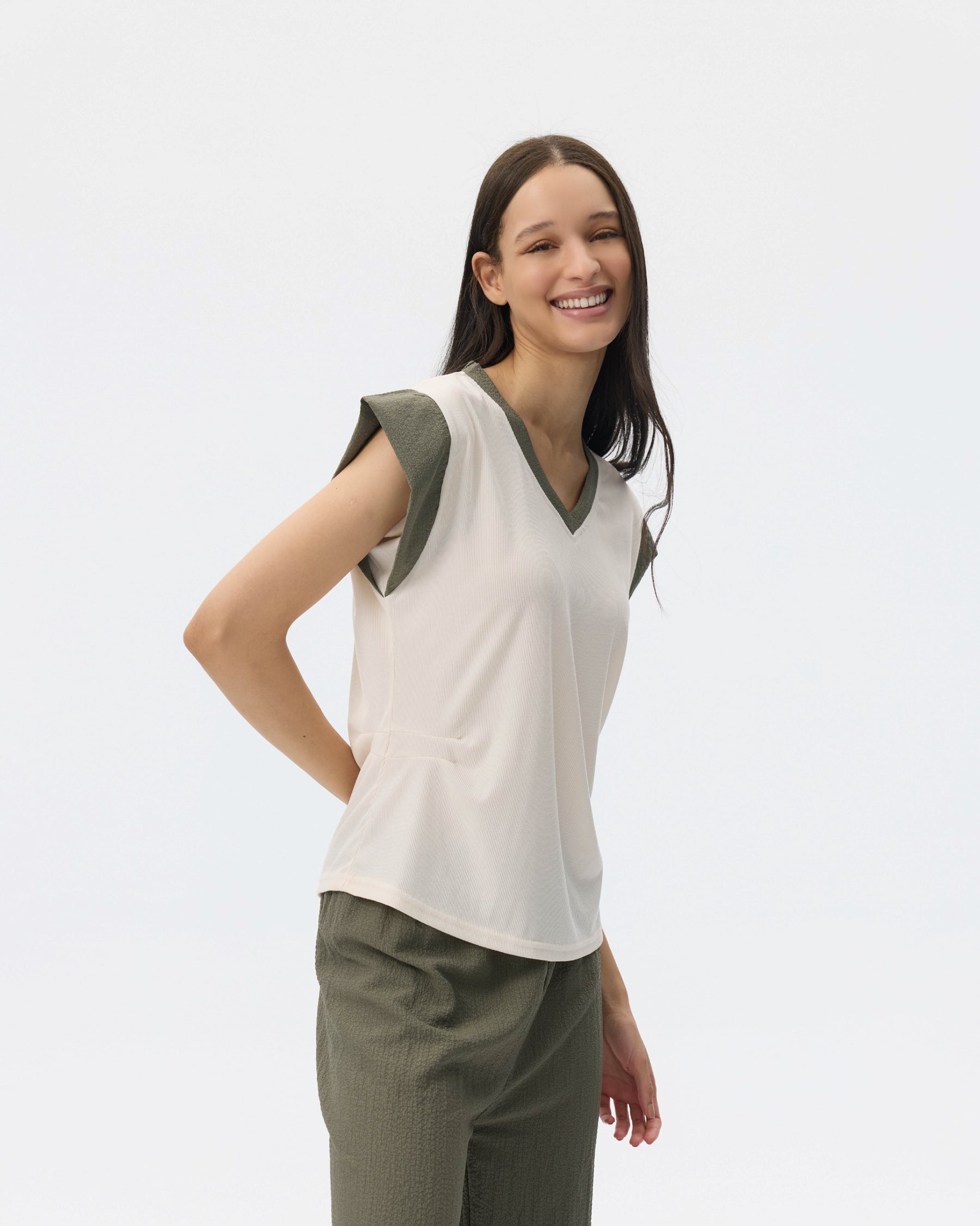 بيجامة نسائية - قطعتين (M-2XL)