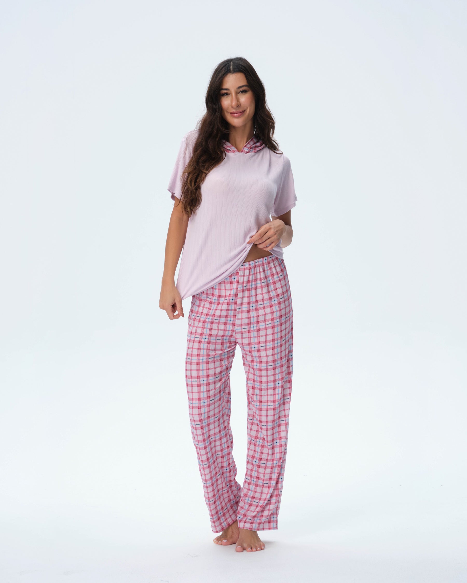 بيجامة نسائية - قطعتين (3XL-6XL)