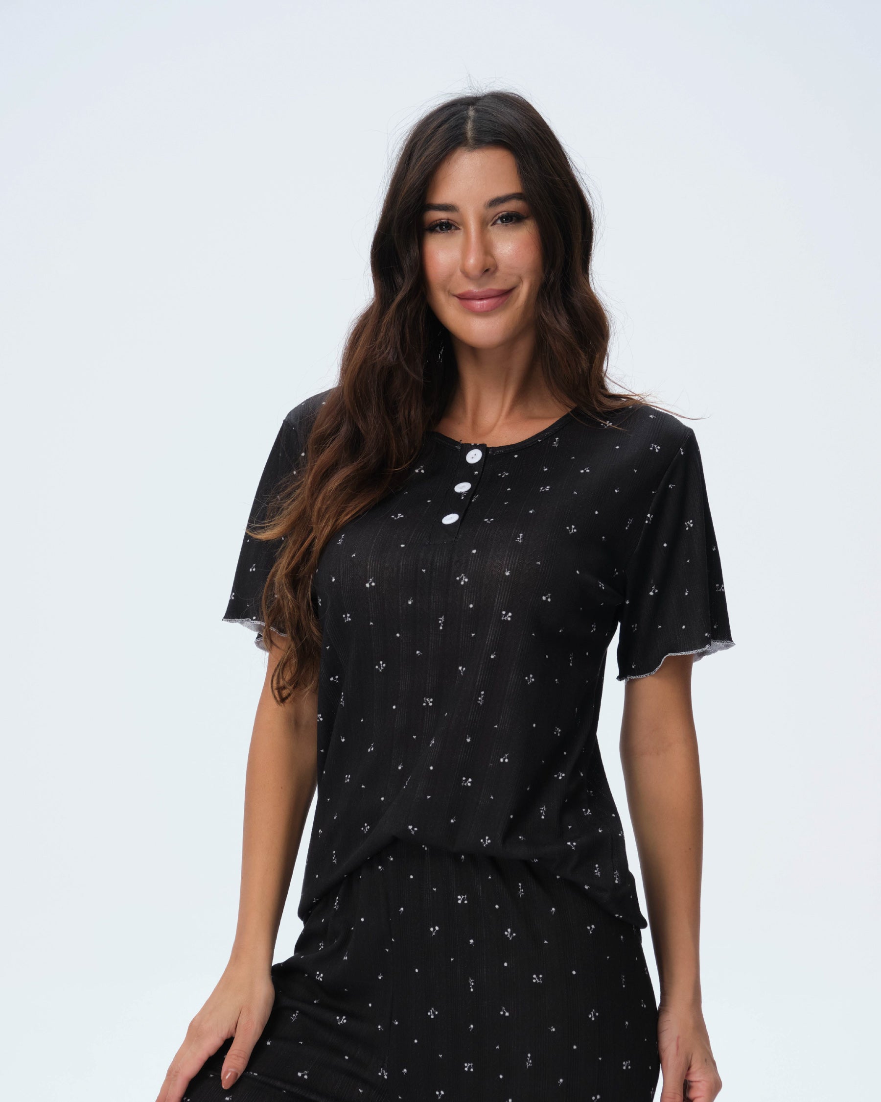 بيجامة نسائية - قطعتين (3XL-6XL)