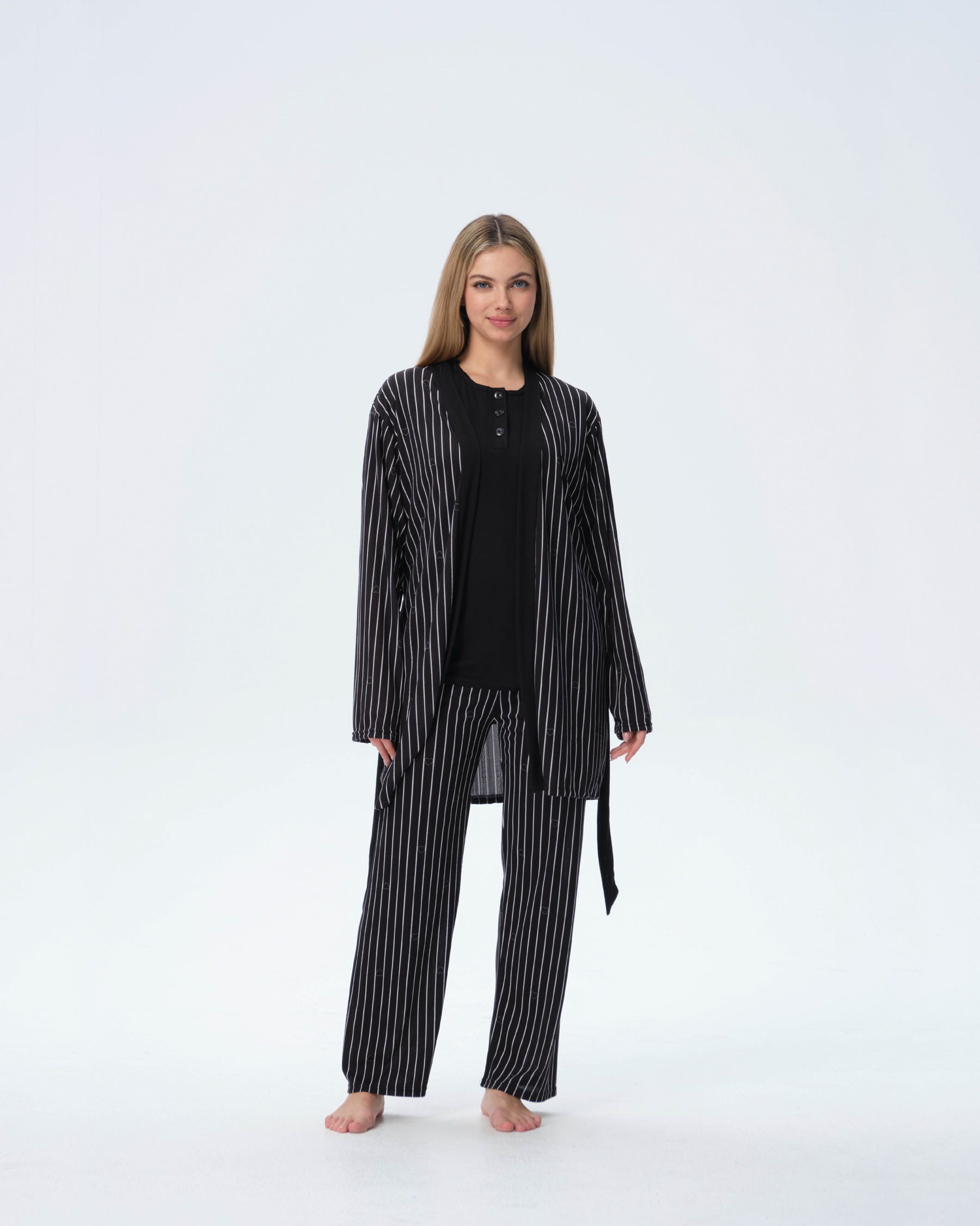 3 PCS/SET-WOMEN'S PAJAMAS (M-2XL)