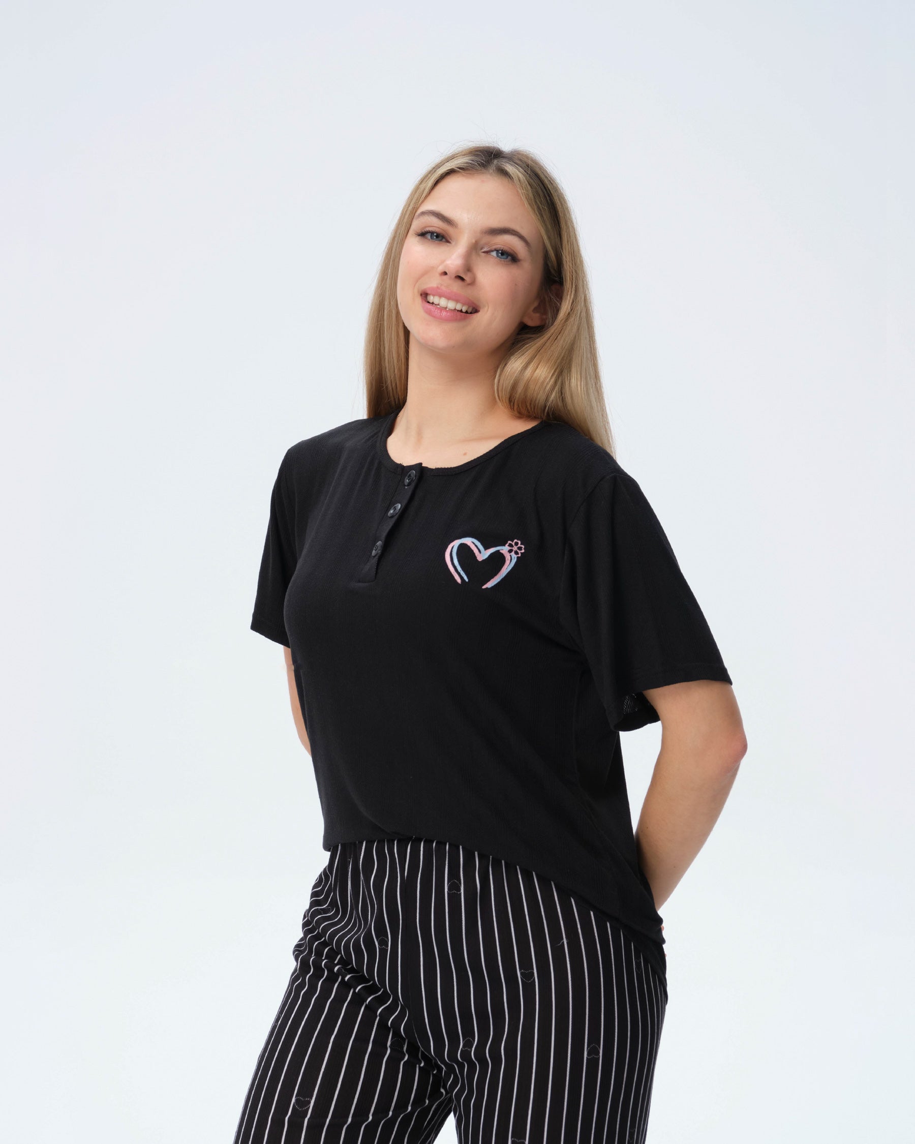 3 PCS/SET-WOMEN'S PAJAMAS (M-2XL)