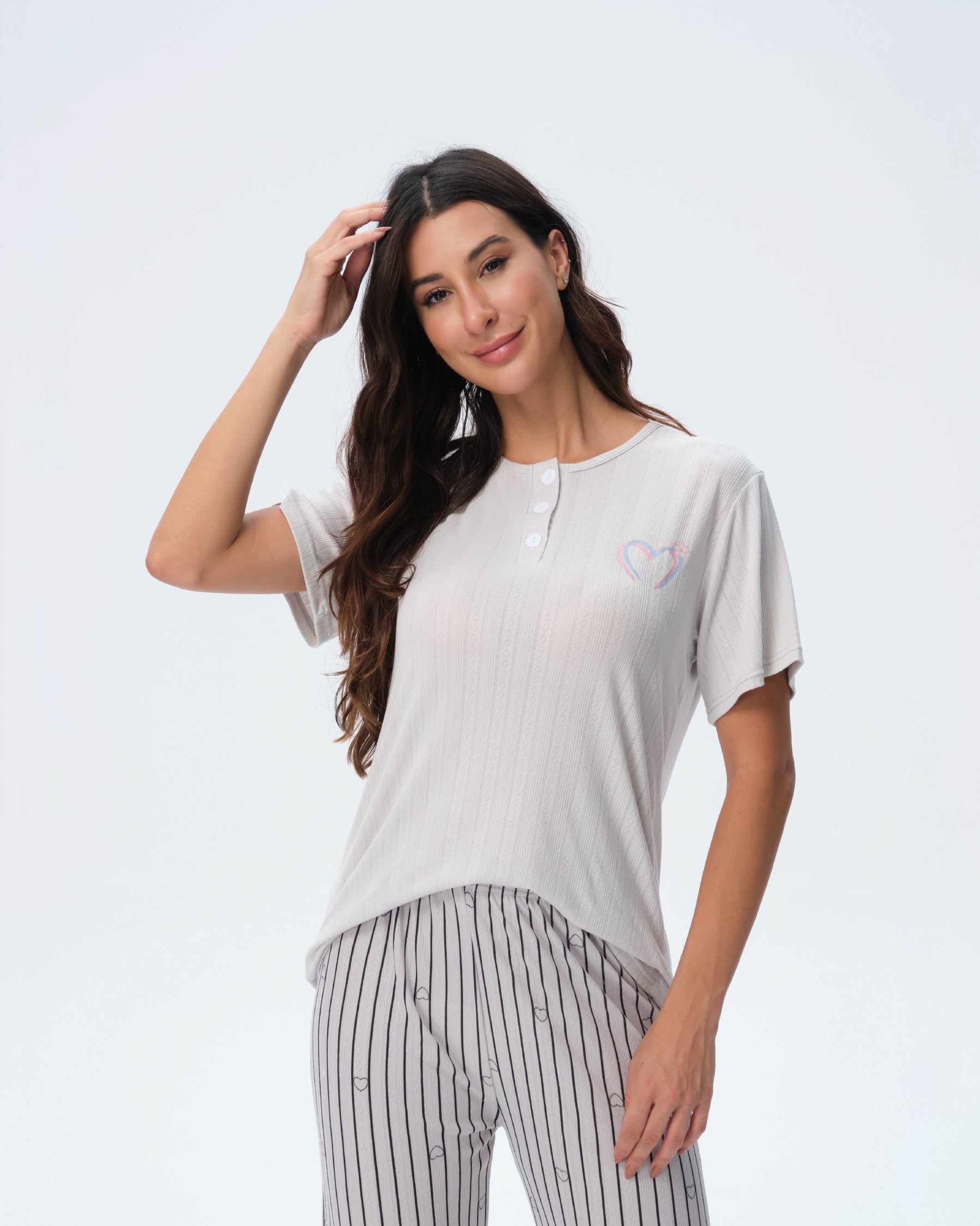 3 PCS/SET-WOMEN'S PAJAMAS (M-2XL)