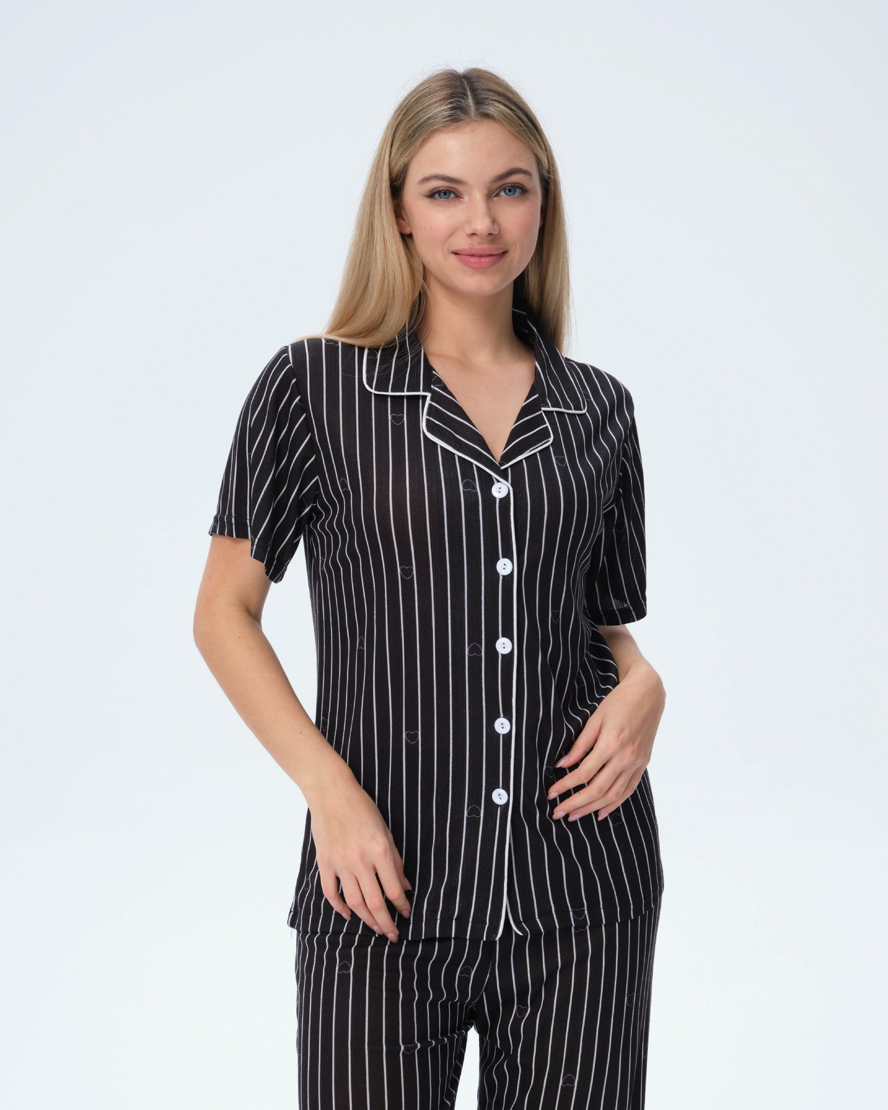 بيجامة نسائية - قطعتين (3XL-6XL)