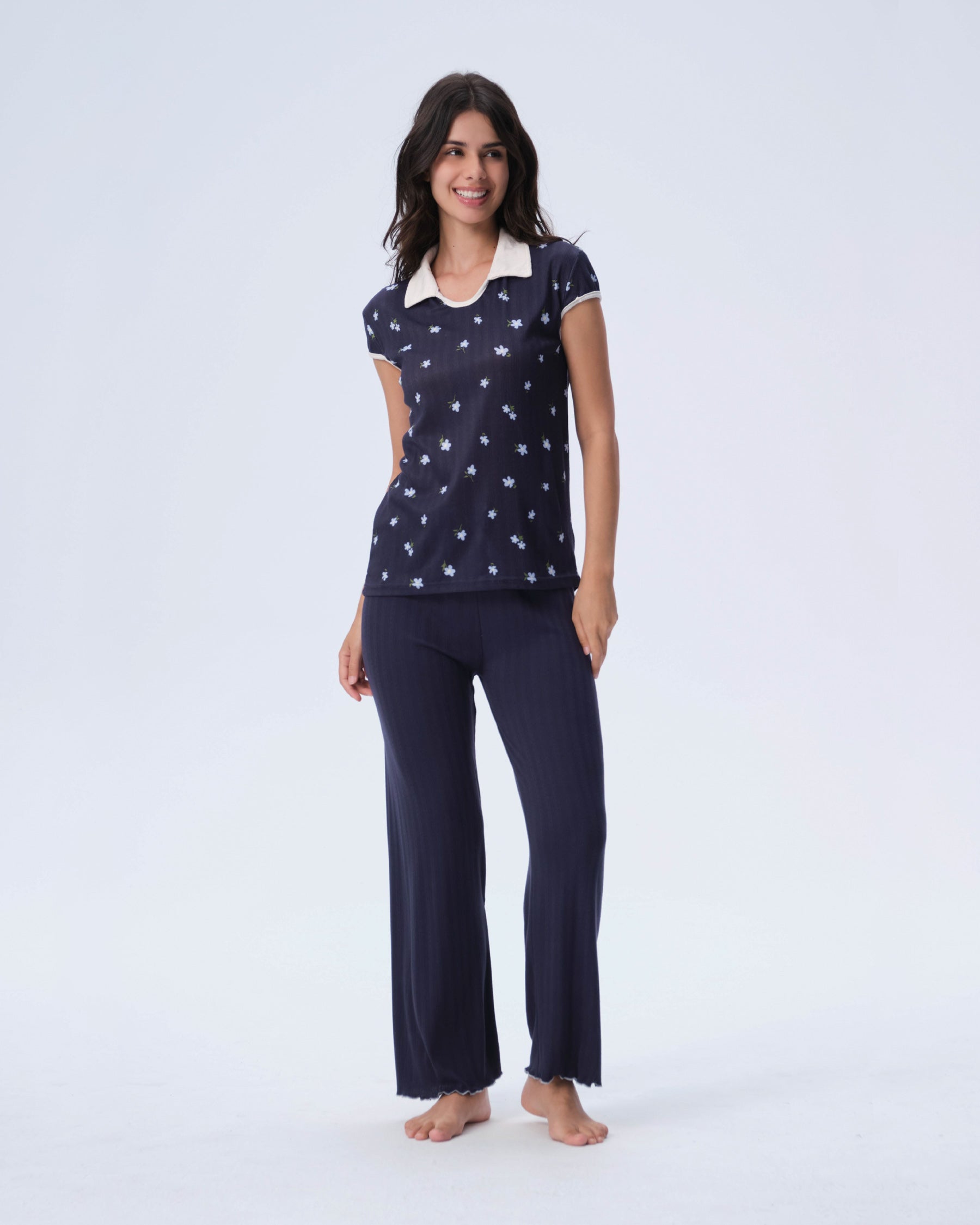 بيجامة نسائية - قطعتين (3XL-6XL)