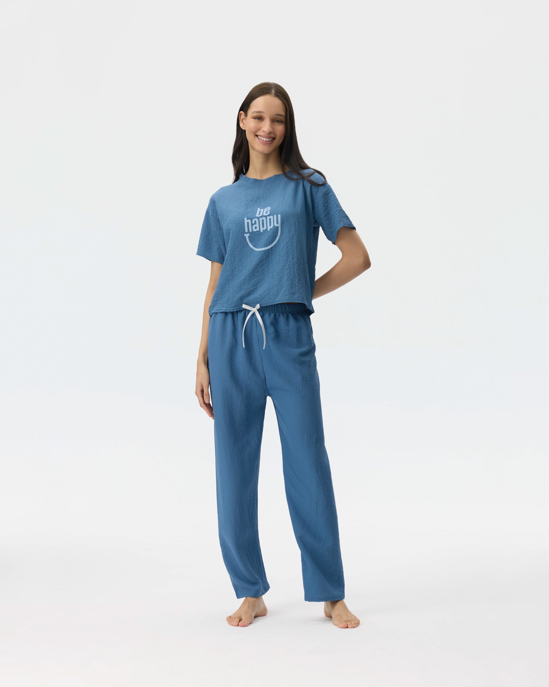 بيجامة نسائية - قطعتين (3XL-6XL)