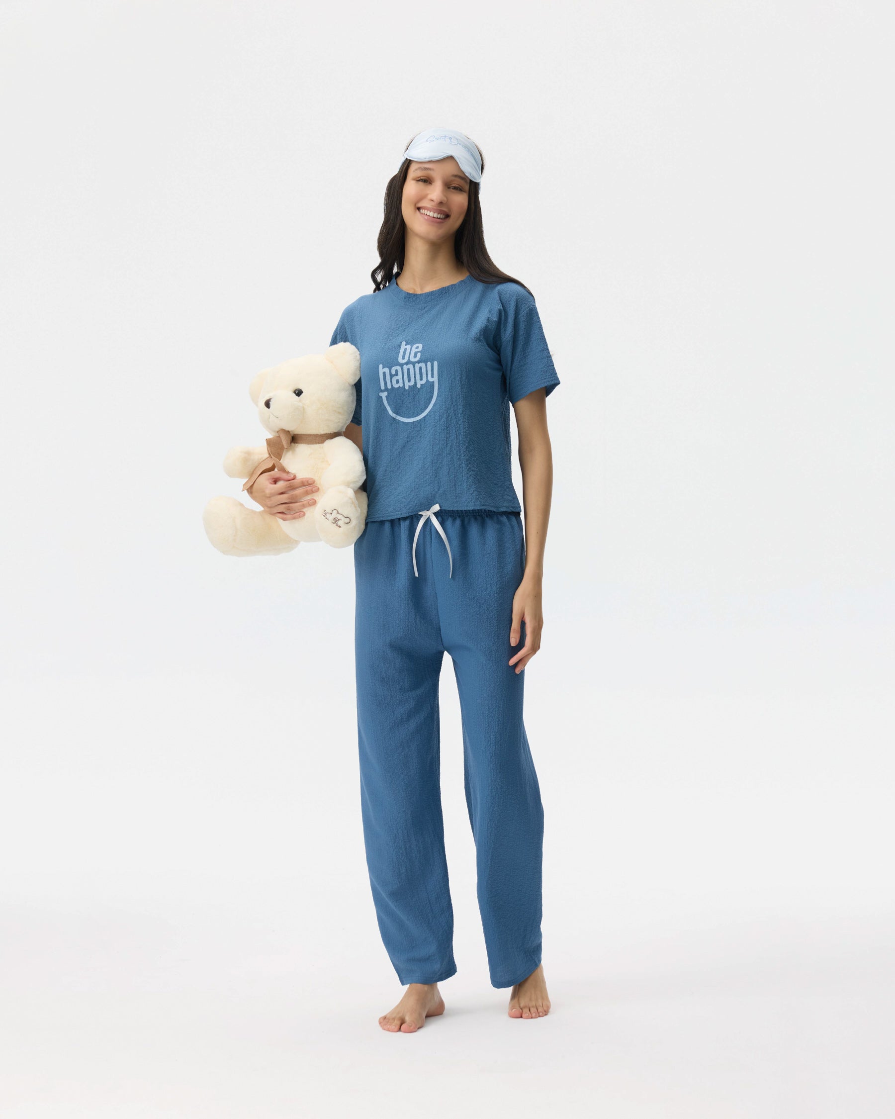 بيجامة نسائية - قطعتين (3XL-6XL)