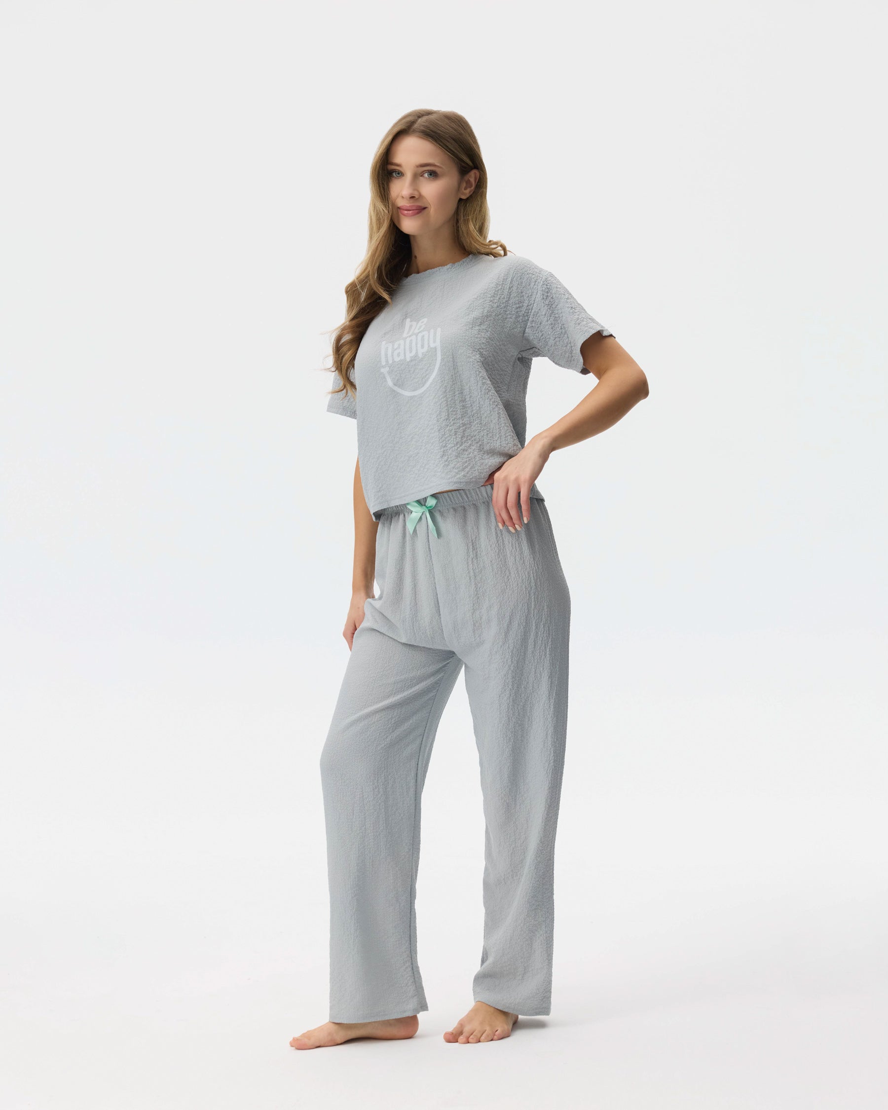 بيجامة نسائية - قطعتين (3XL-6XL)