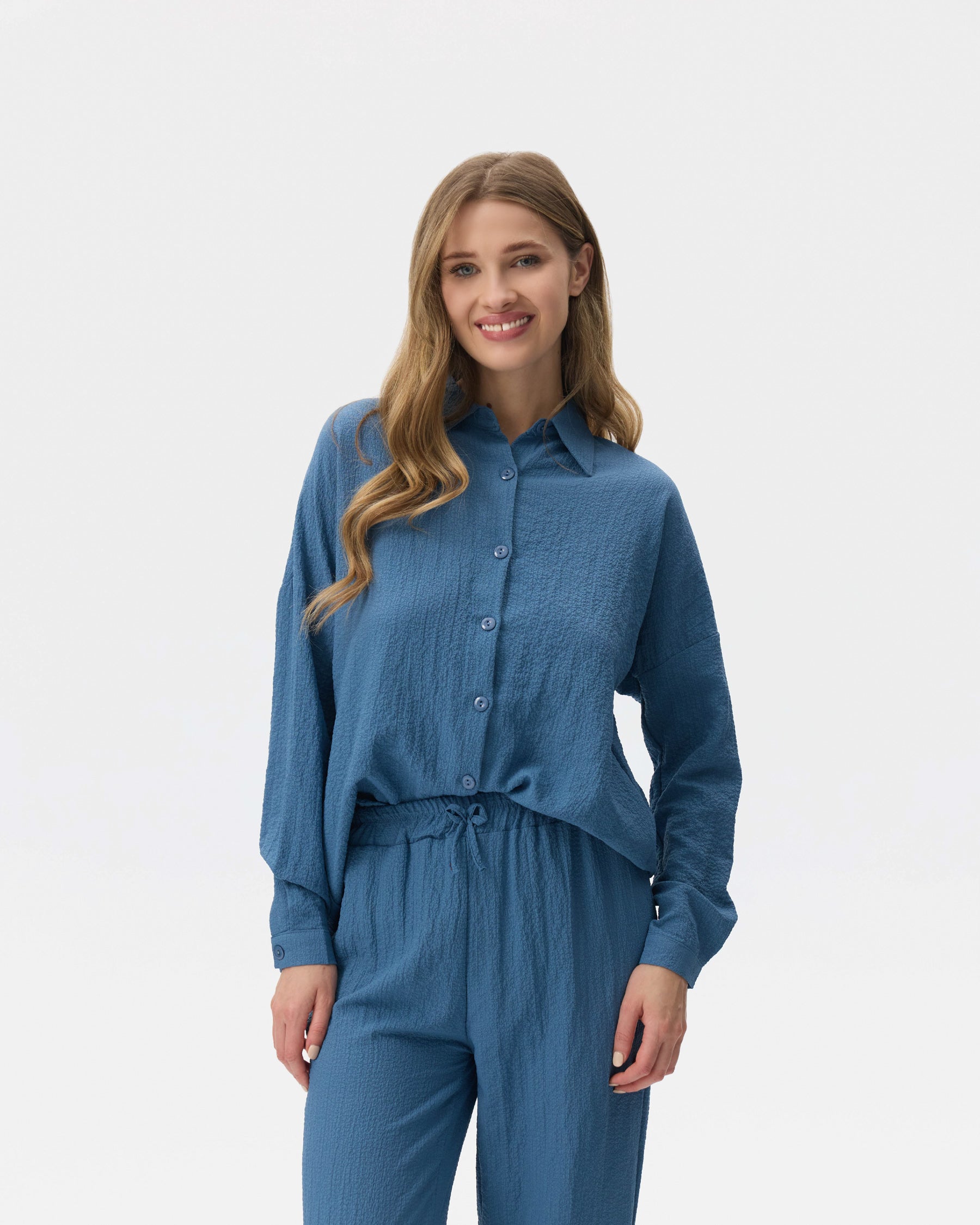 بيجامة نسائية - قطعتين (M-2XL)
