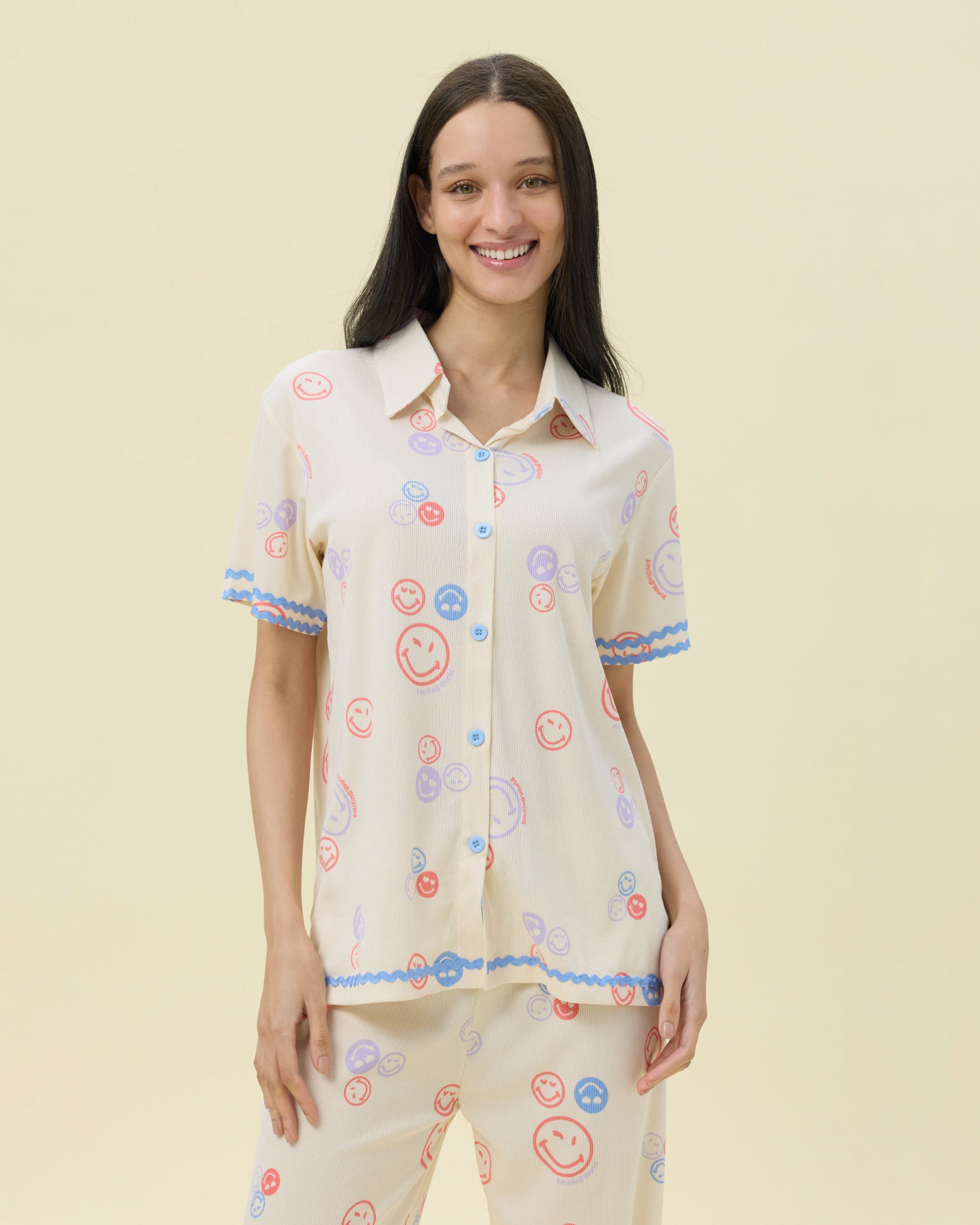 بيجامة نسائية - قطعتين (3XL-6XL)