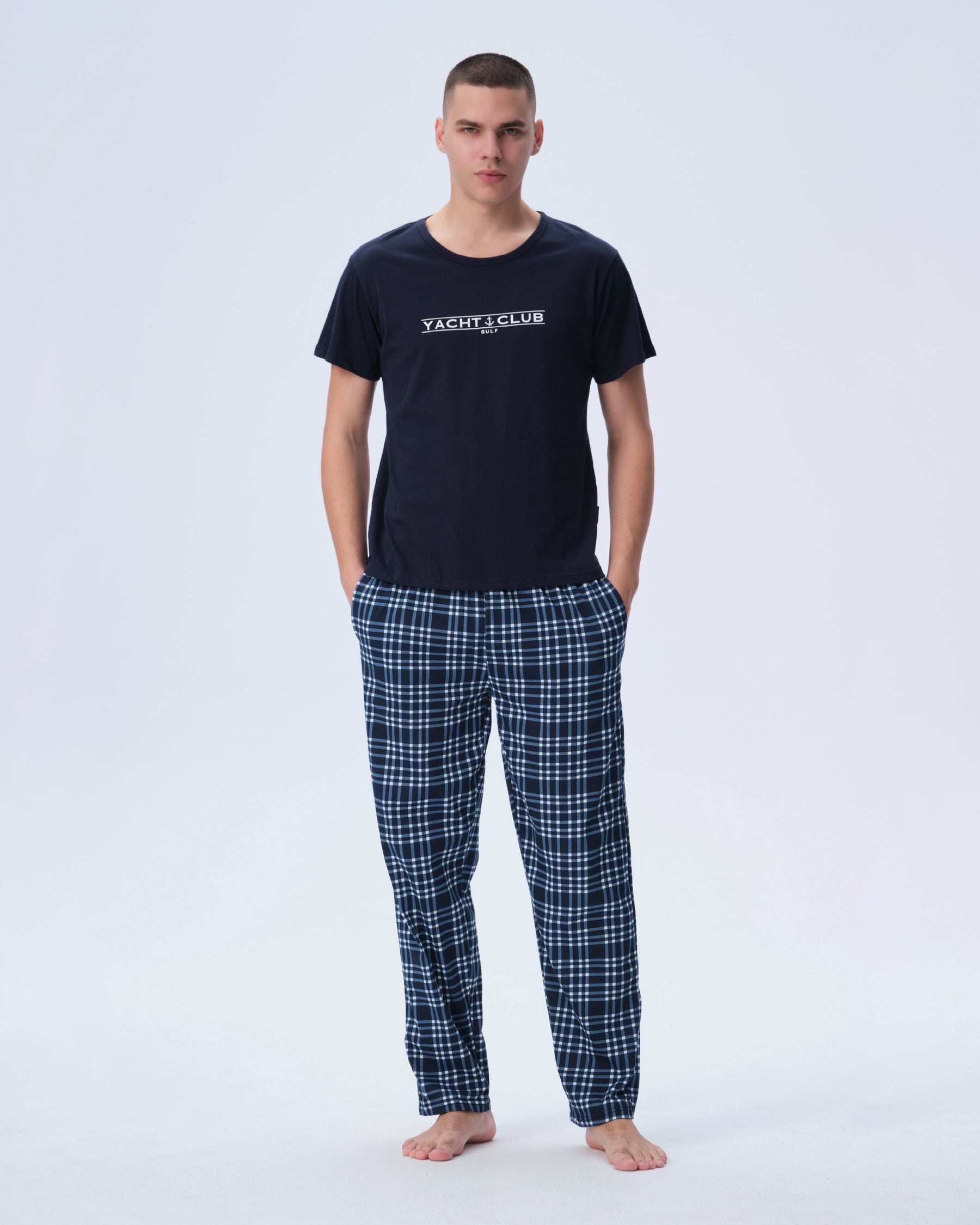 بيجامة رجالي – قطعتان (3XL-6XL)
