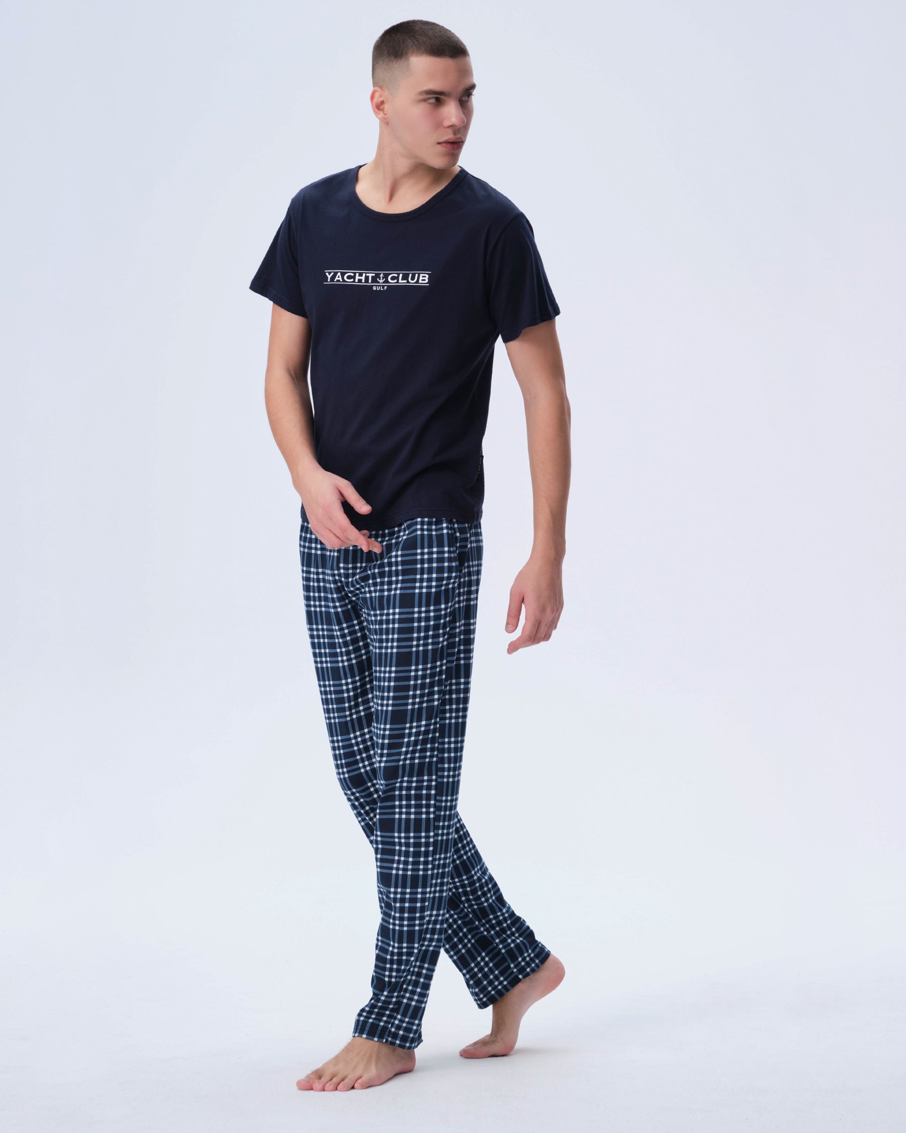 بيجامة رجالي – قطعتان (3XL-6XL)