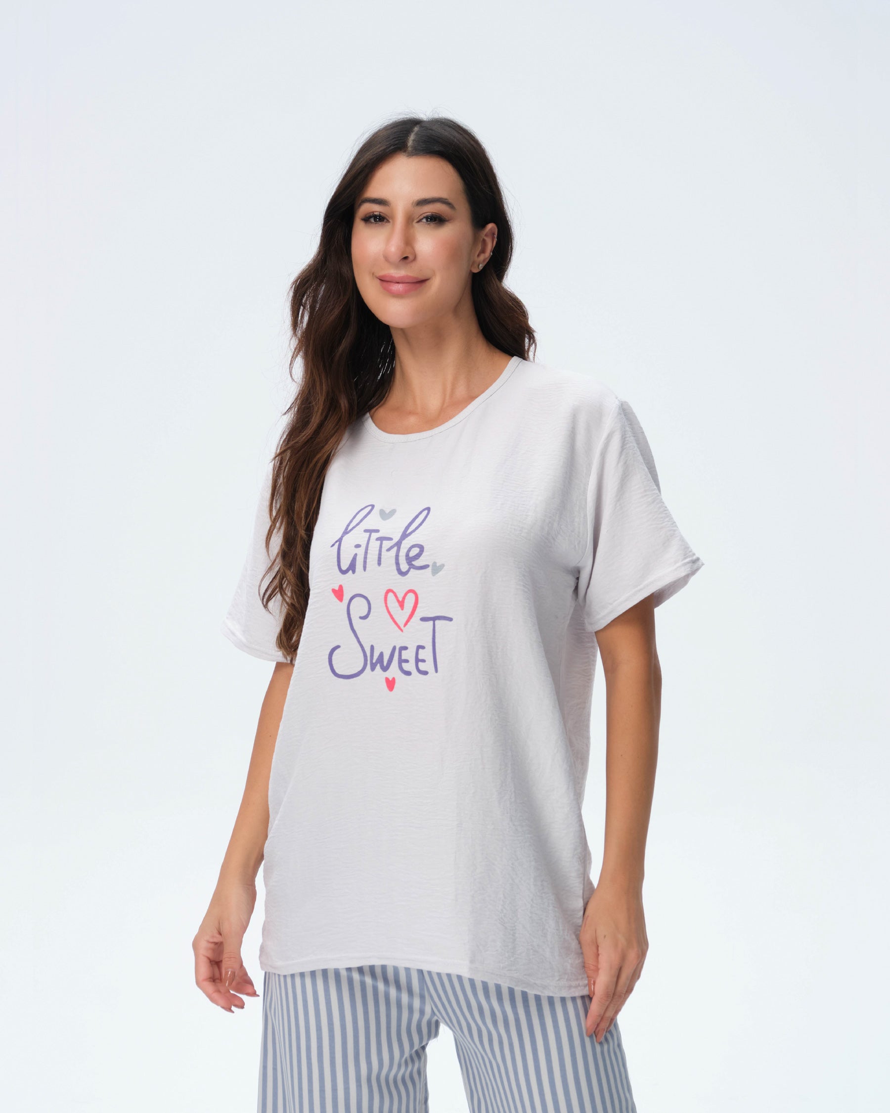 بيجامة نسائية - قطعتين (M-2XL)