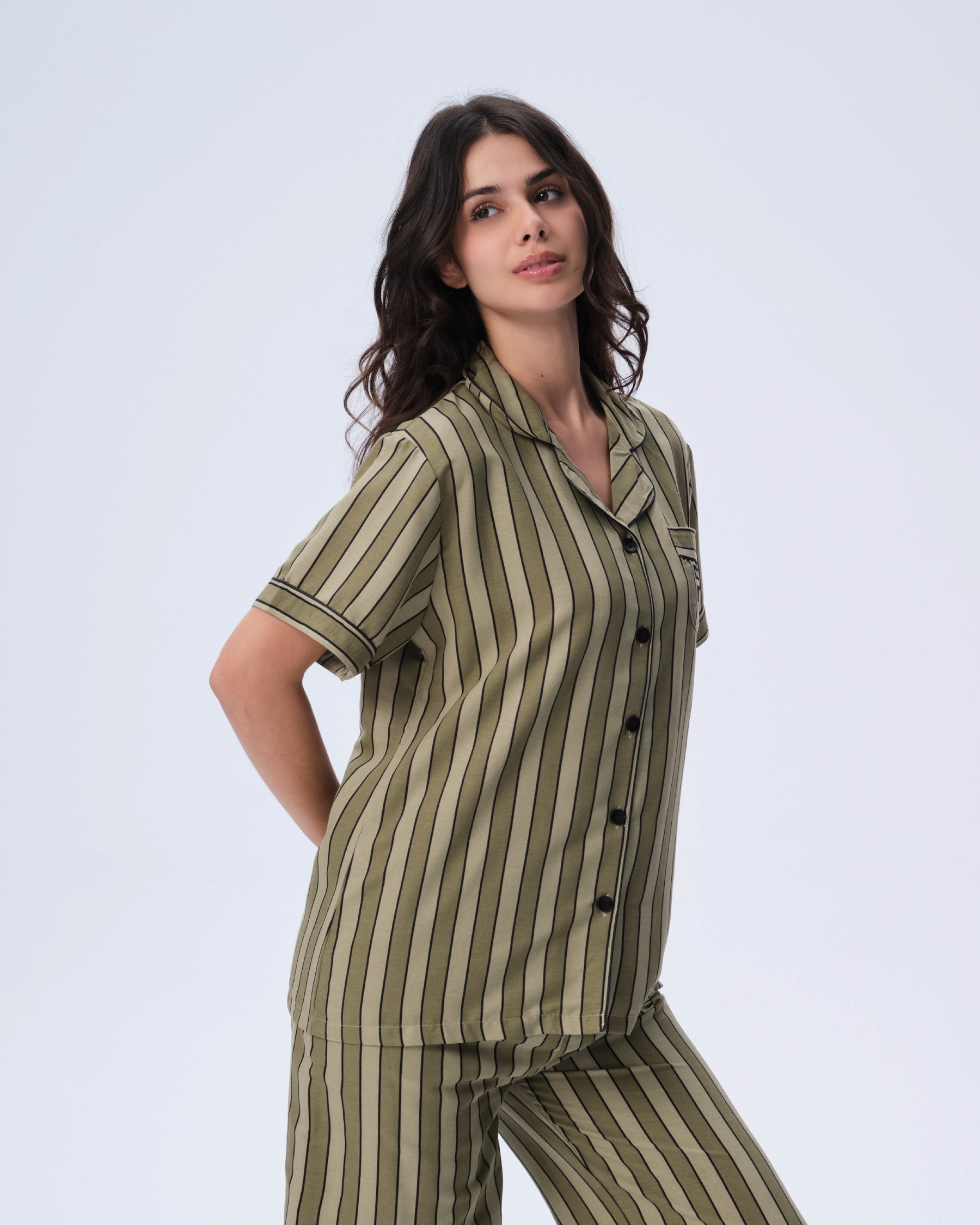 بيجامة نسائية - قطعتين (3XL-6XL)
