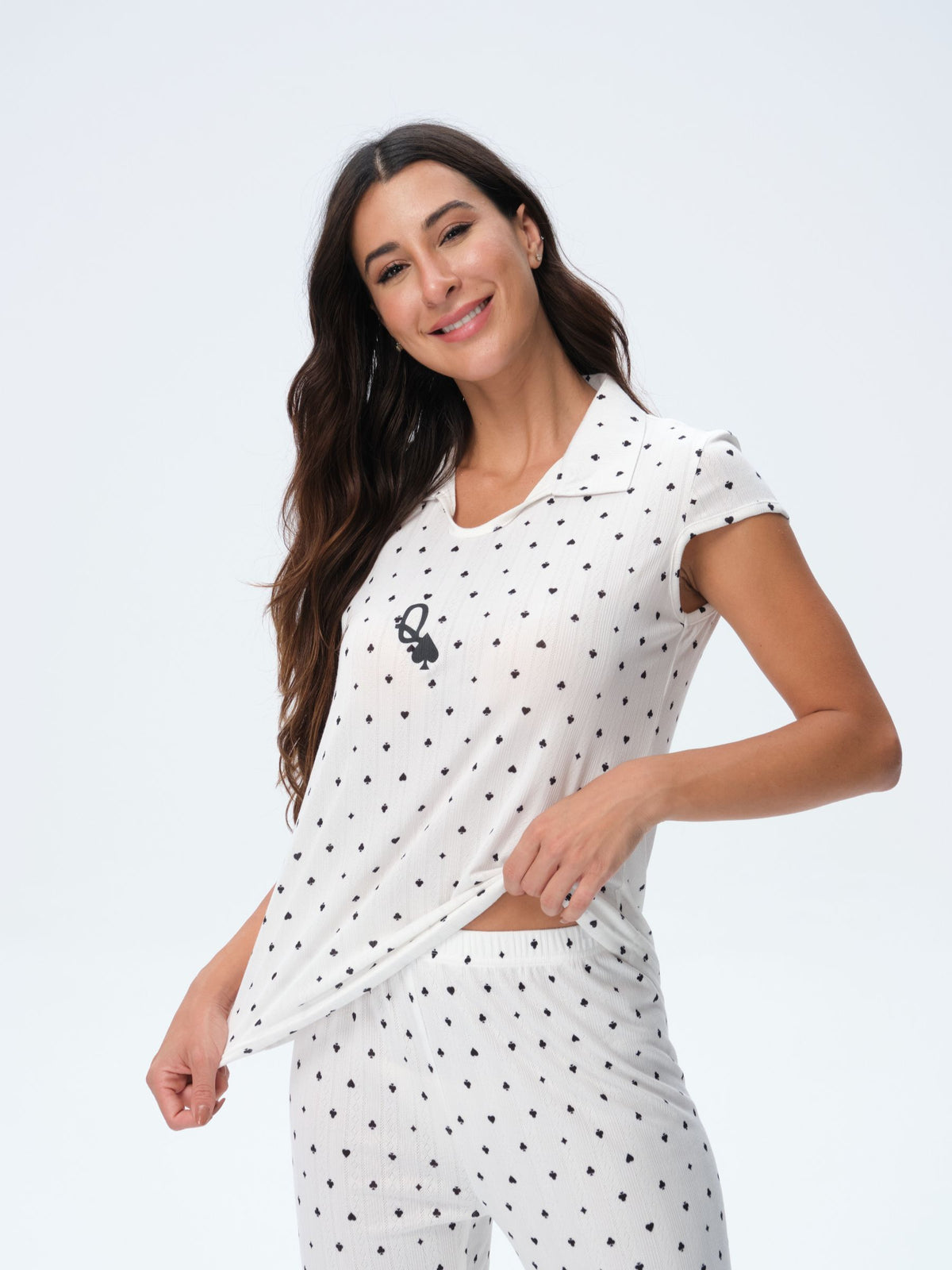 بيجامة نسائية - قطعتين (3XL-6XL)