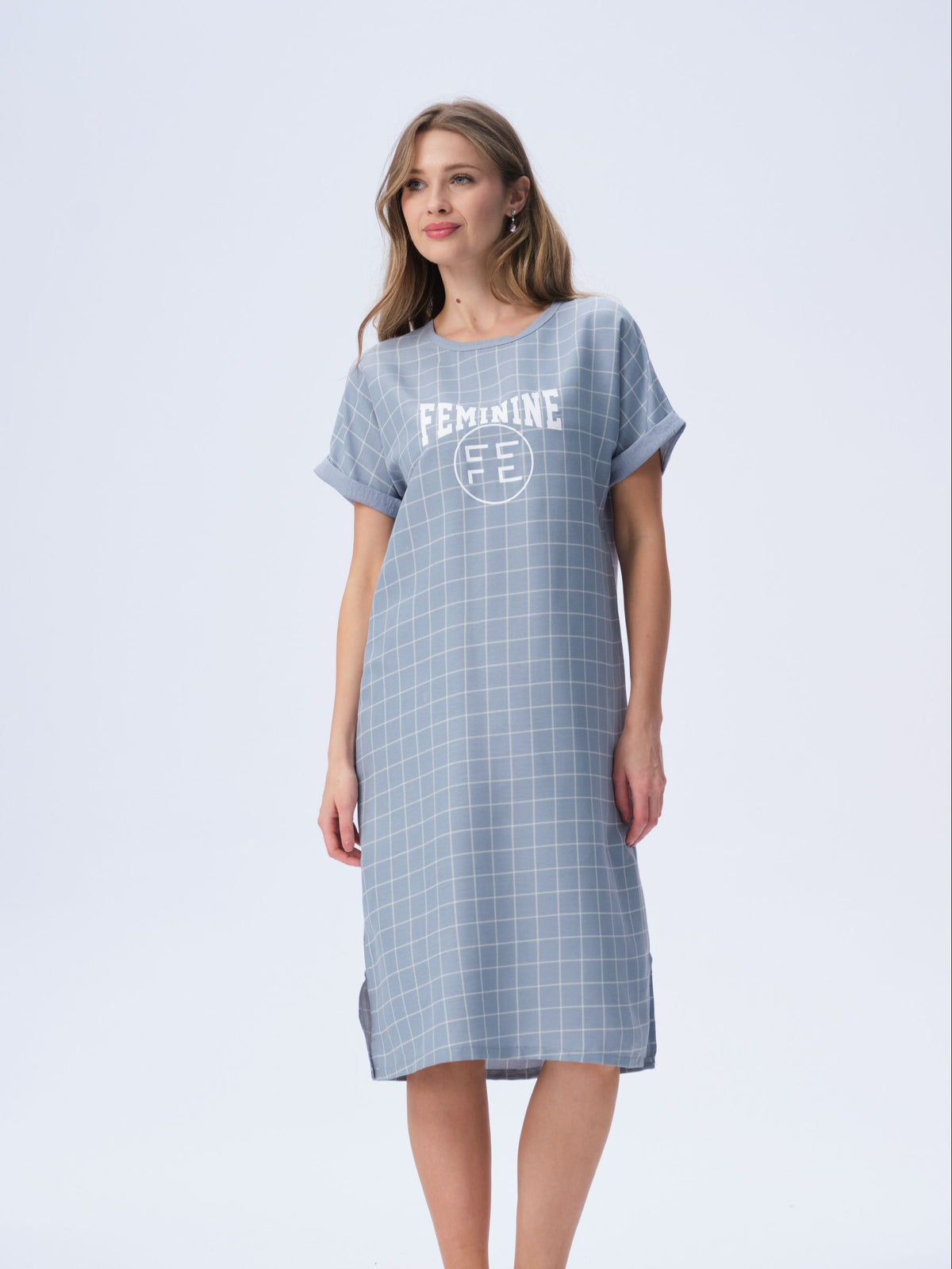 بيجامة نسائية - قطعتين (M-2XL)