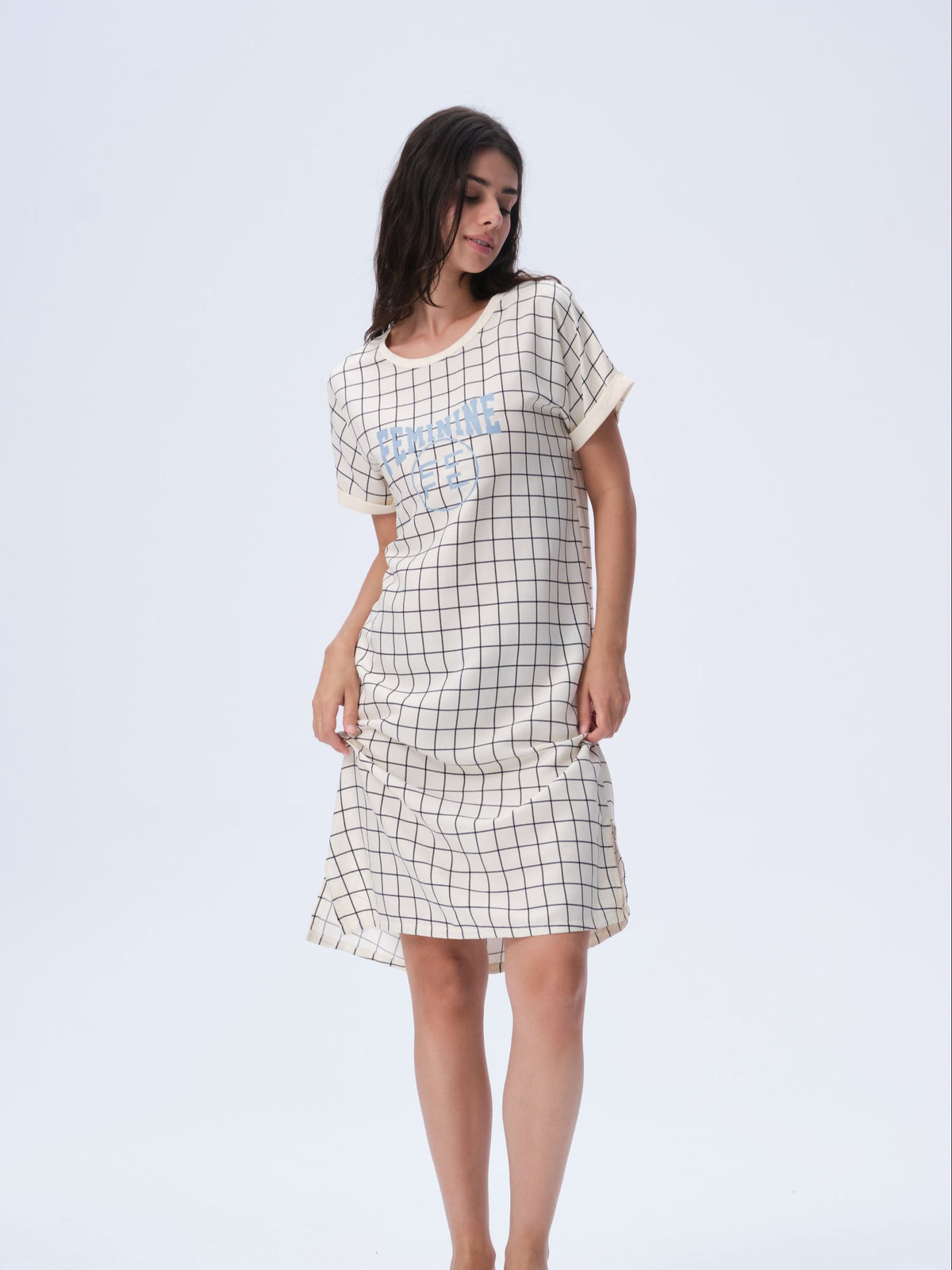 بيجامة نسائية - قطعتين (M-2XL)