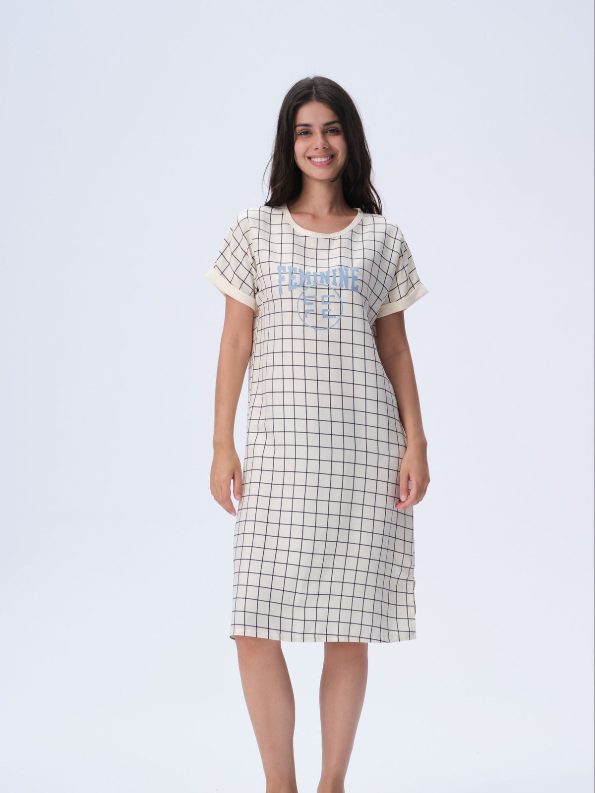 بيجامة نسائية - قطعتين (M-2XL)