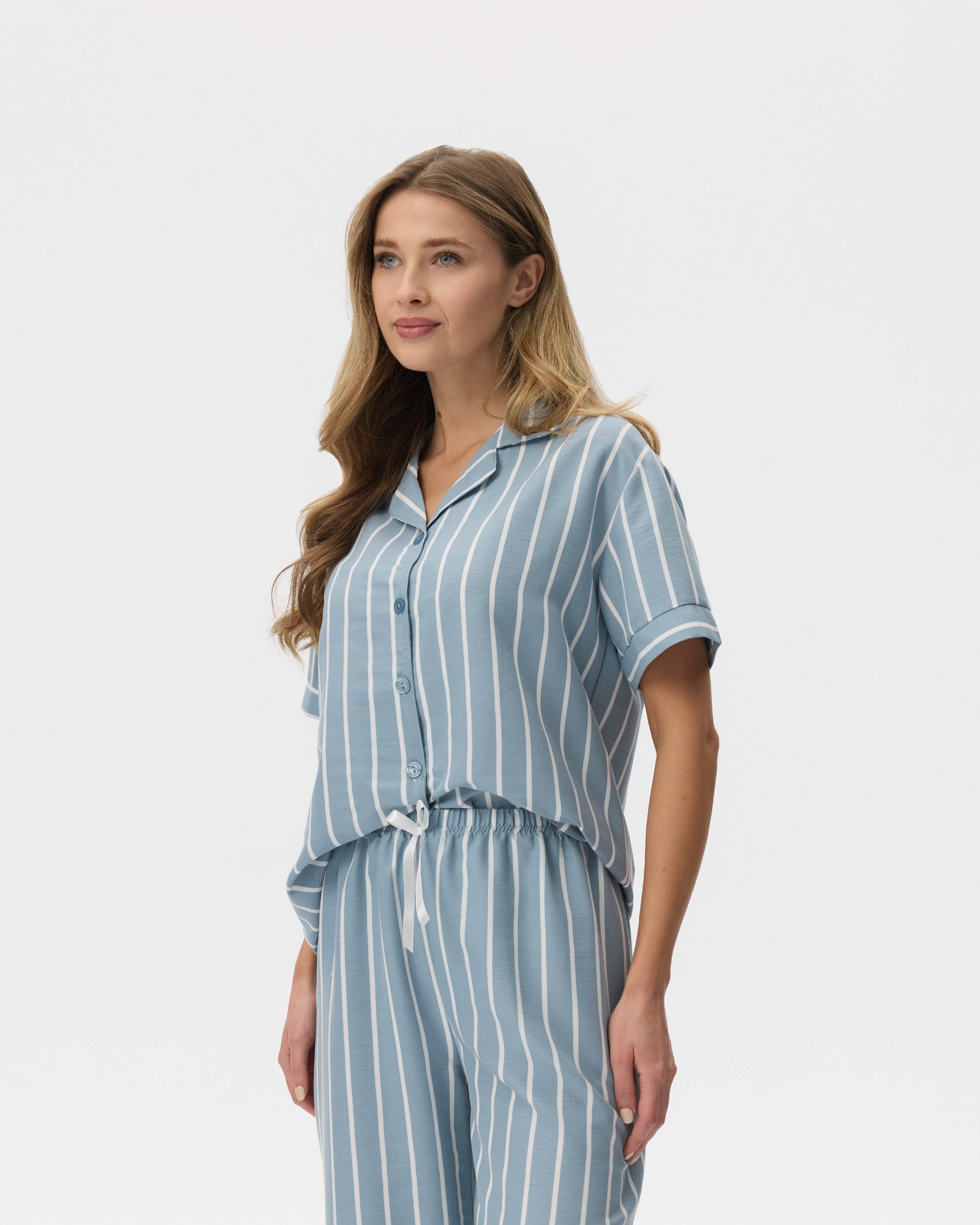 بيجامة نسائية - قطعتين (M-2XL)
