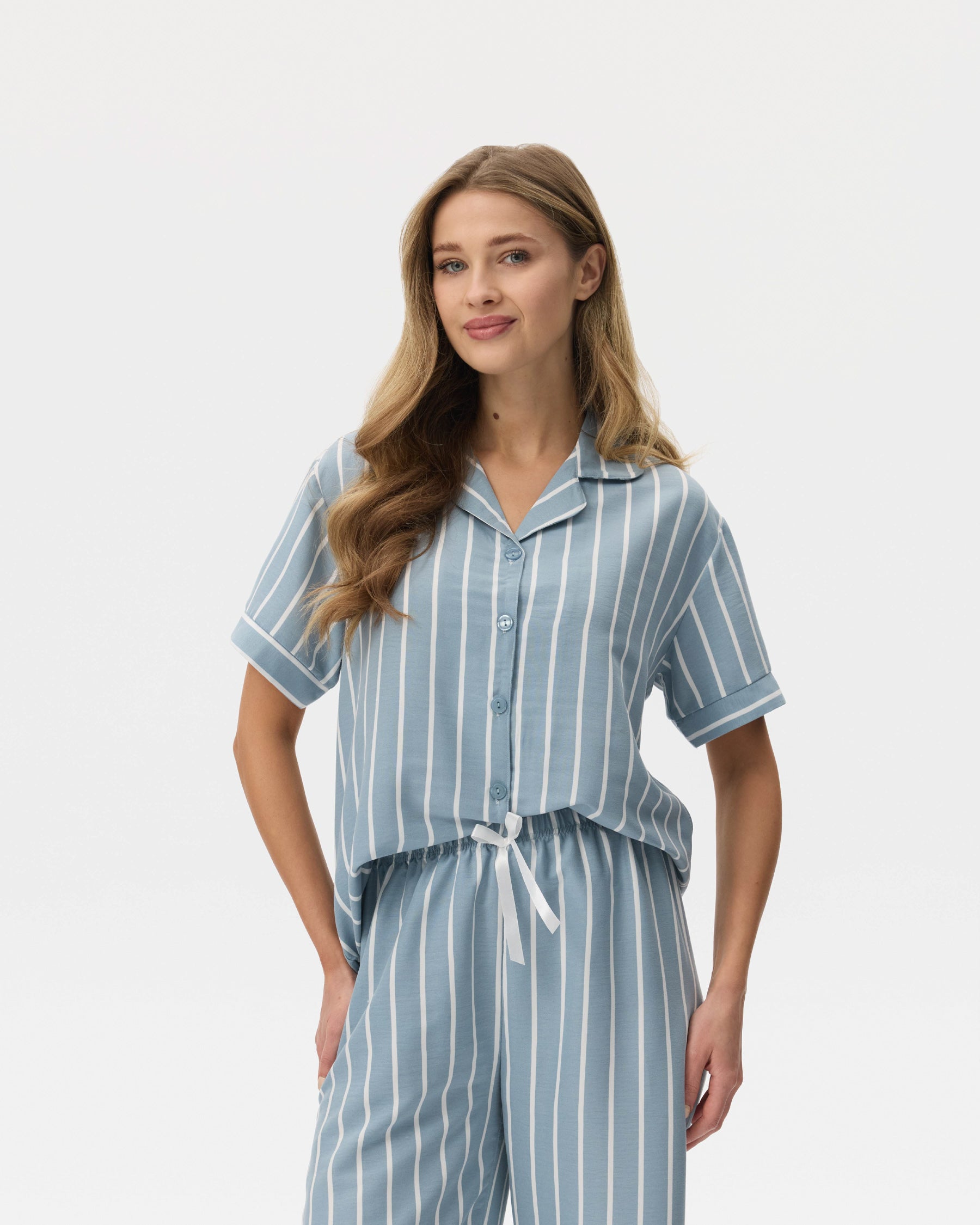 بيجامة نسائية - قطعتين (M-2XL)