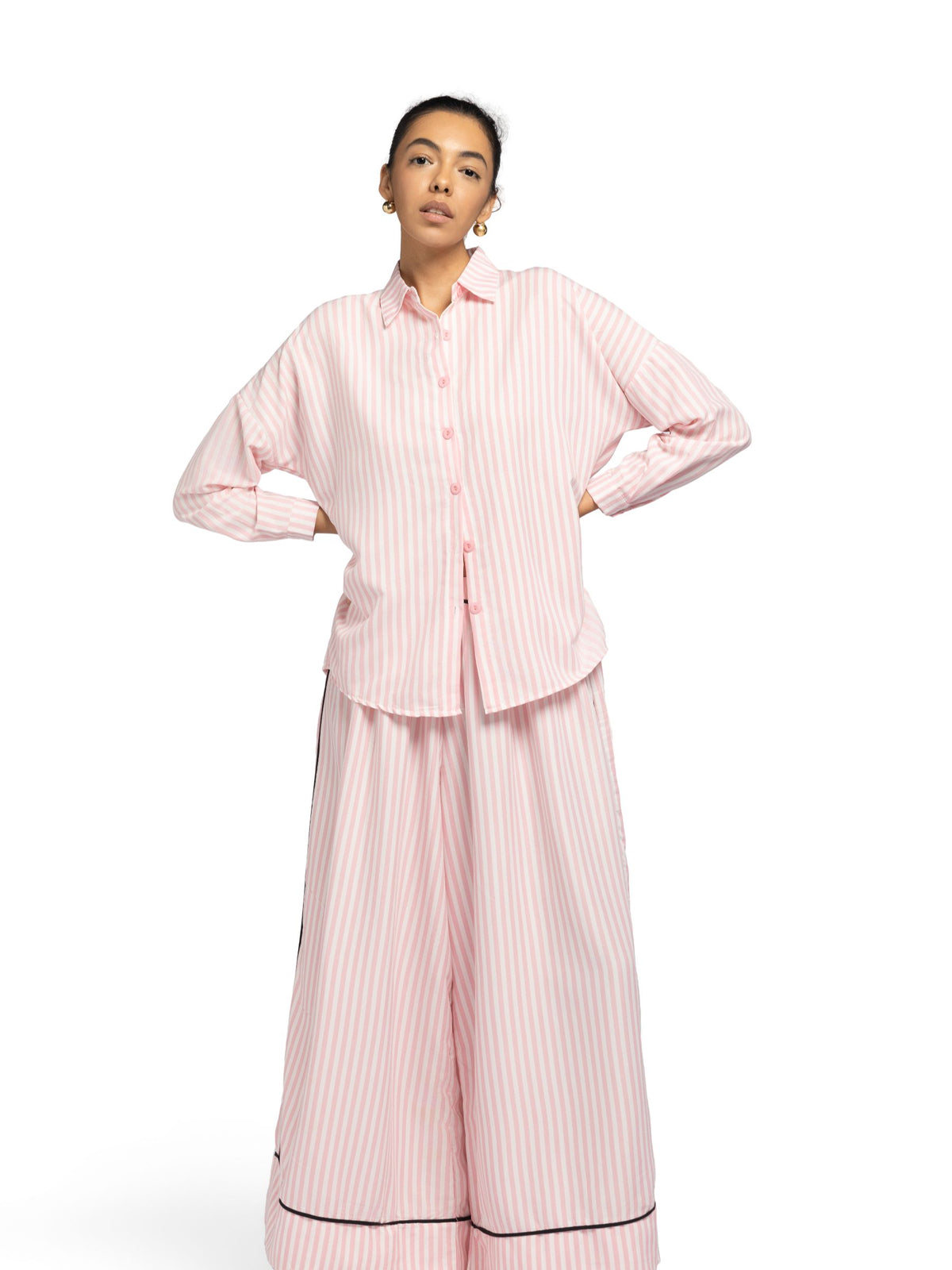 بيجامة نسائية - قطعتين (M-2XL)