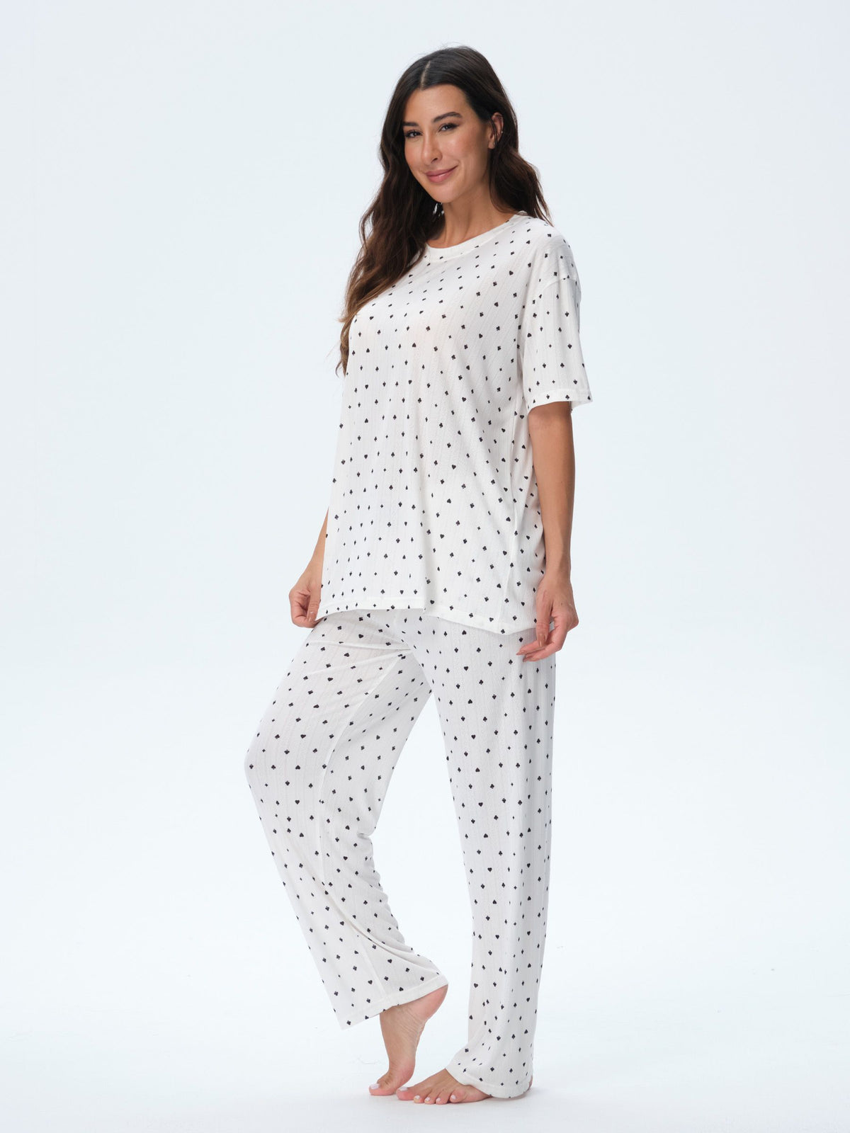 بيجامة نسائية - قطعتين (3XL-6XL)