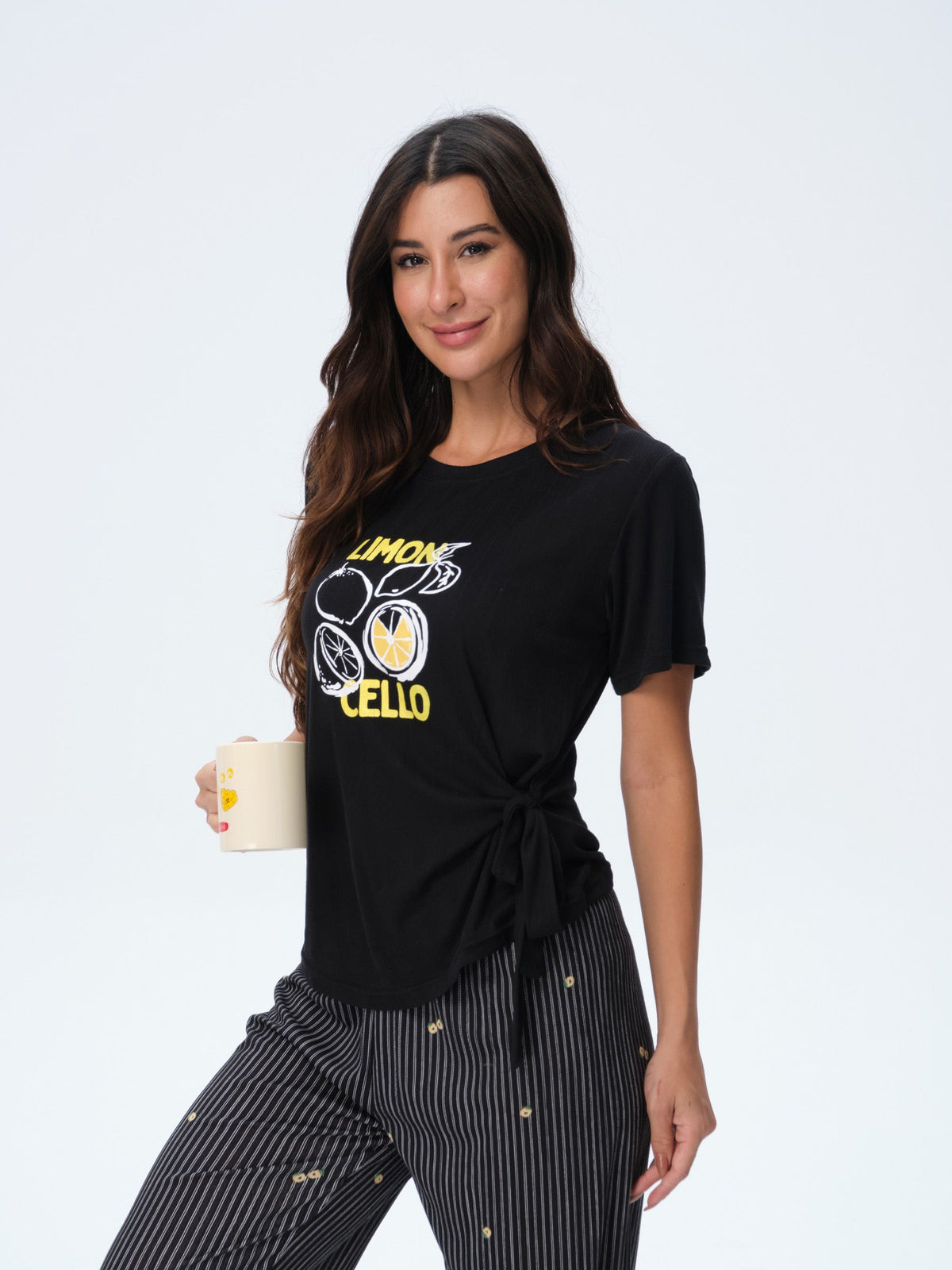 بيجامة نسائية - قطعتين (3XL-6XL)
