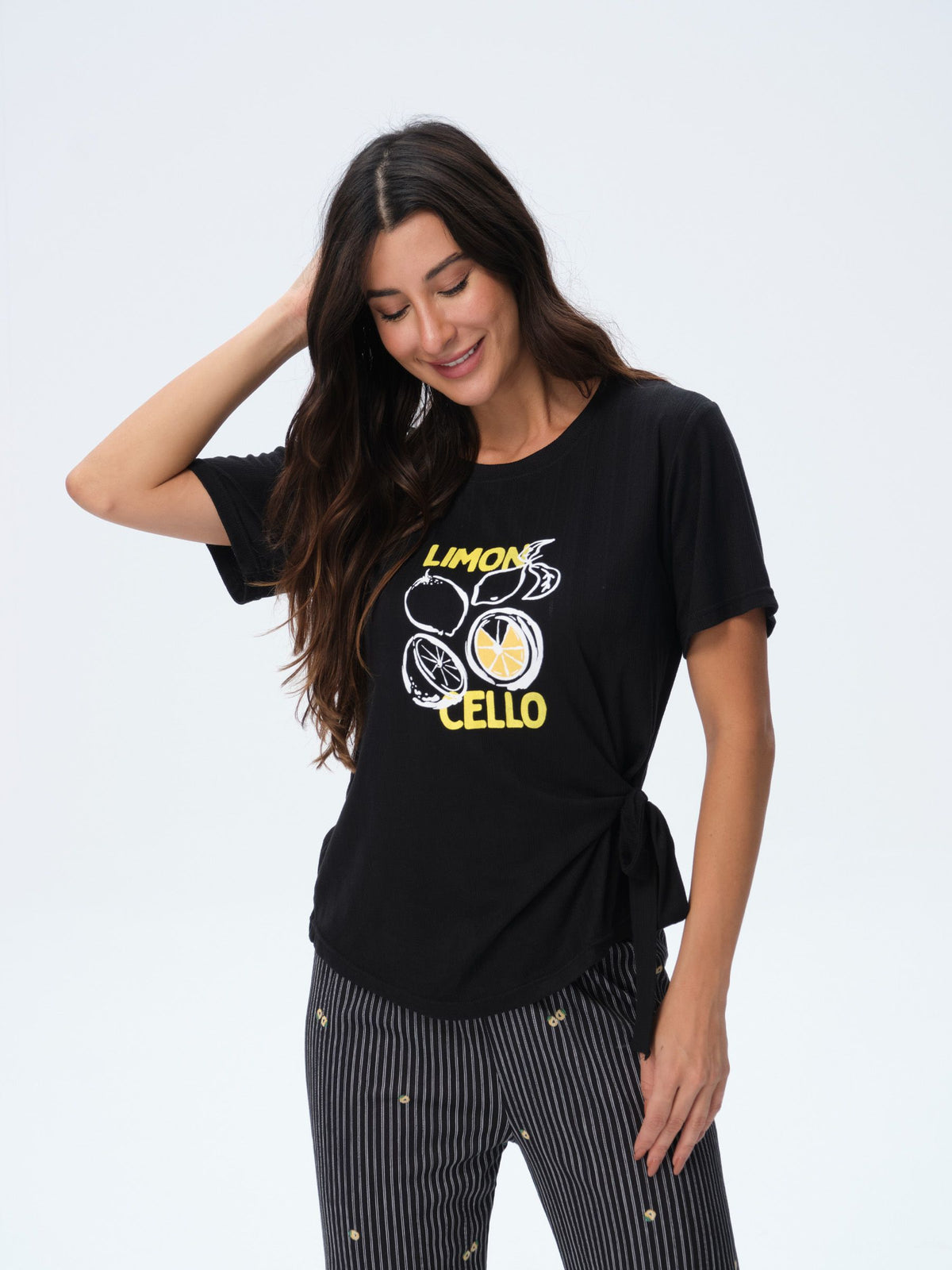 بيجامة نسائية - قطعتين (3XL-6XL)