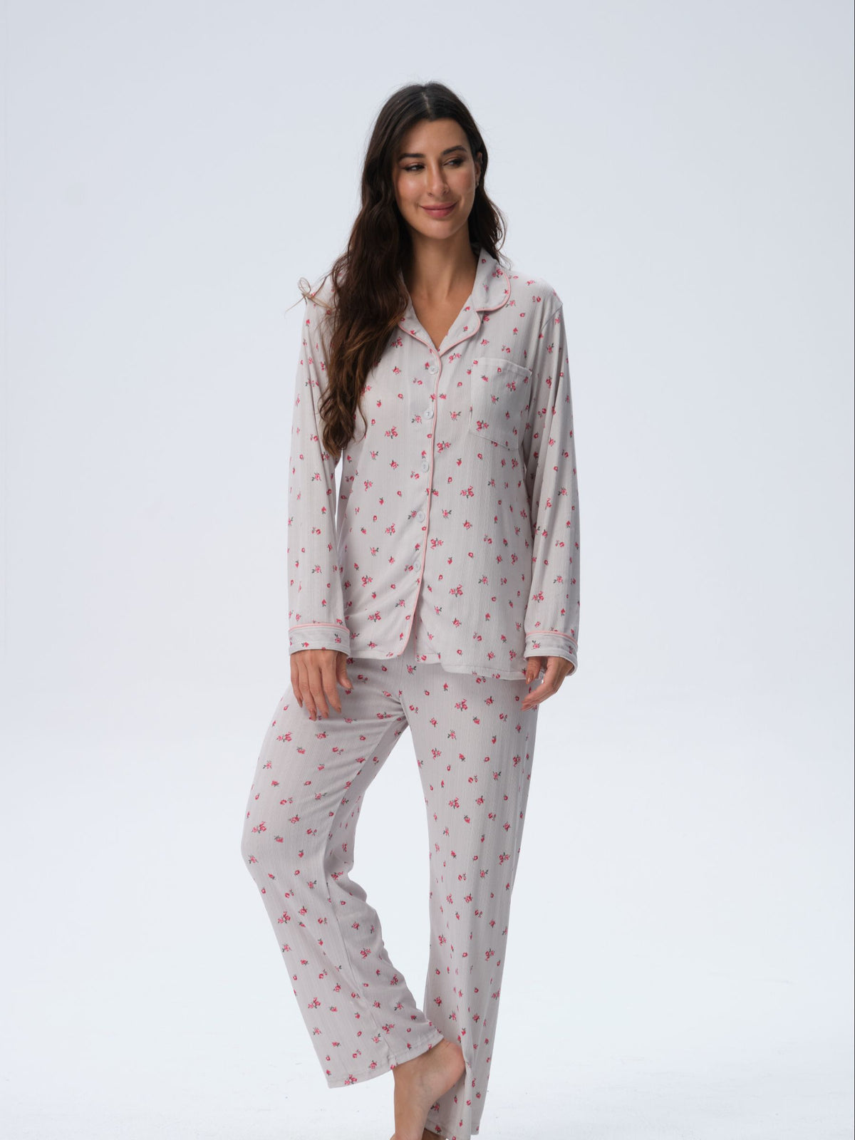 بيجامة نسائية - قطعتين (3XL-6XL)