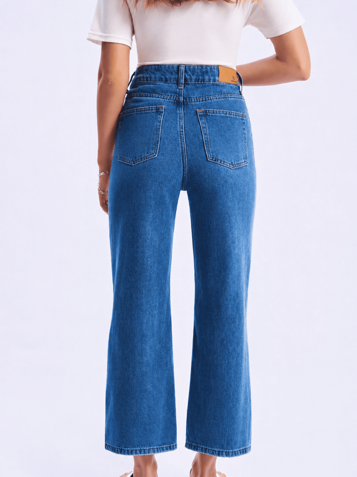 Feminines-High-Waisted-Wide-Leg-Jeans-Medium-Blue-Denim#Color_MEDIUM BLUE DENIM