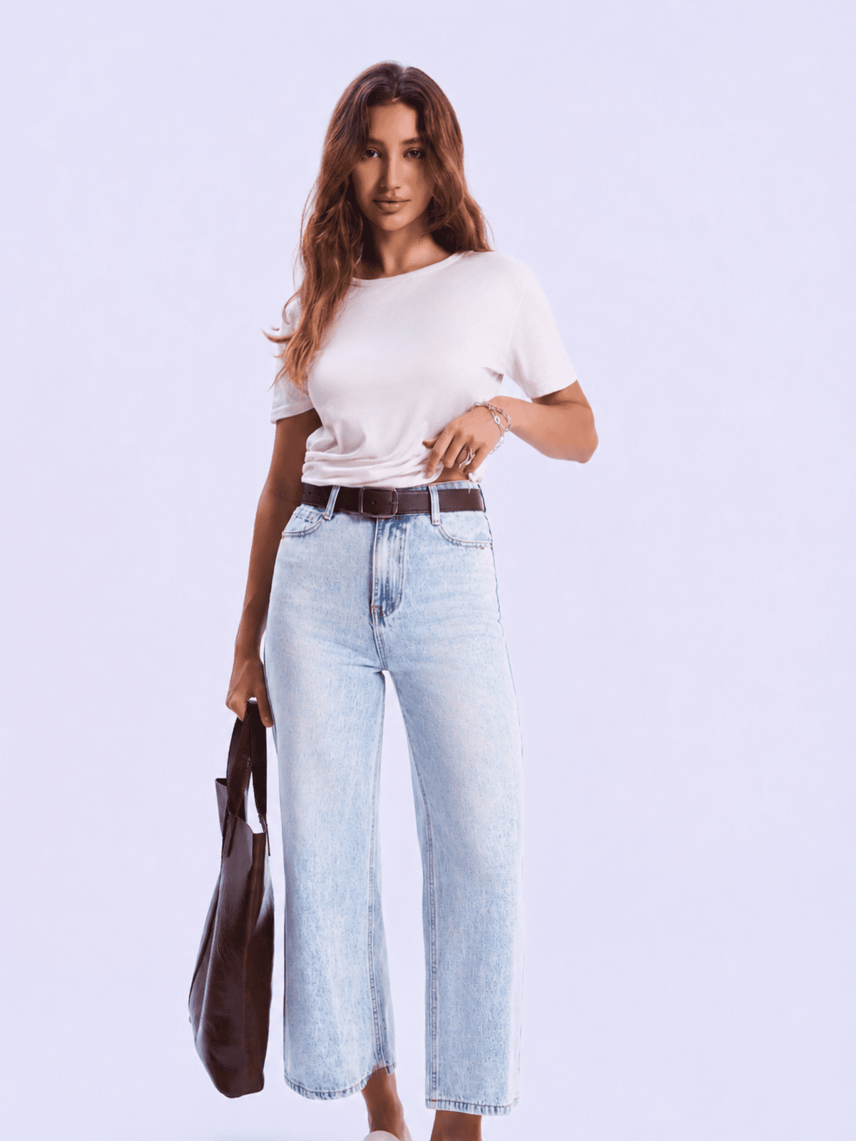 Feminines-High-Waisted-Wide-Leg-Jeans-Ice-Blue-Denim#Color_ICE BLUE DENIM