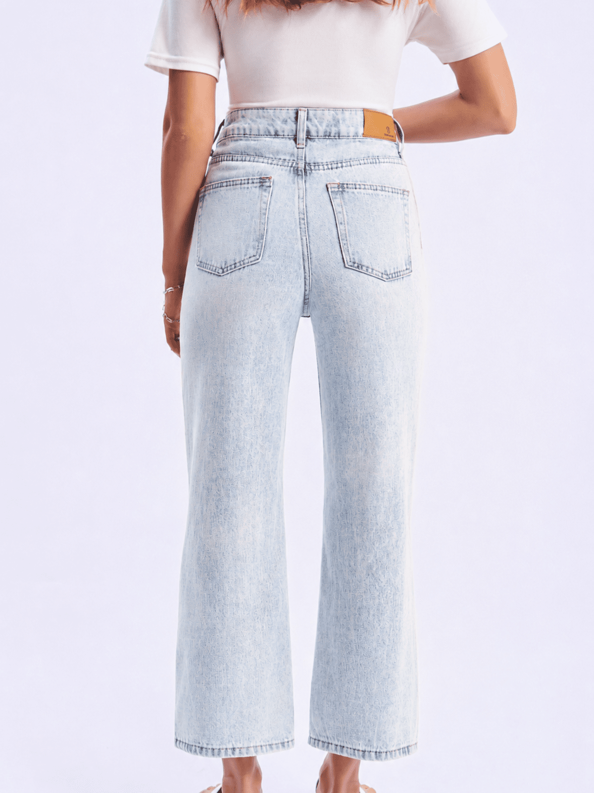 Feminines-High-Waisted-Wide-Leg-Jeans-Ice-Blue-Denim#Color_ICE BLUE DENIM